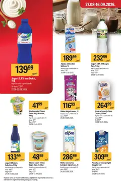 Maxi katalog Tako povolinije. Tako Maxi. - pregled Maxi kataloga - važi od 27.08.2026 | Strana: 27 | Proizvode: Protein, Mast, Alpro, Pavlaka