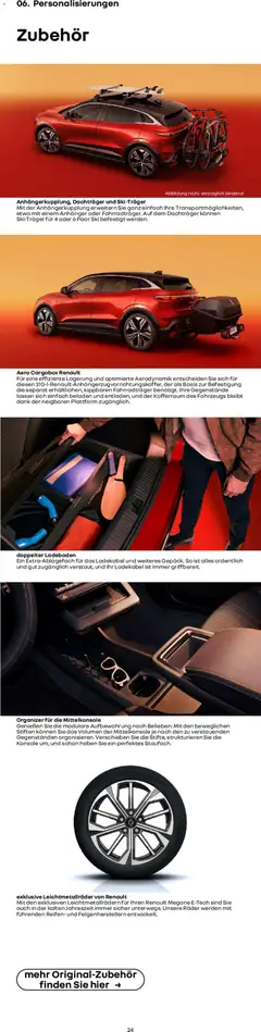 Renault Megane E-Tech ab 14.01.2026 gültig | Seite: 24 | Produkte: Ski, Ladekabel