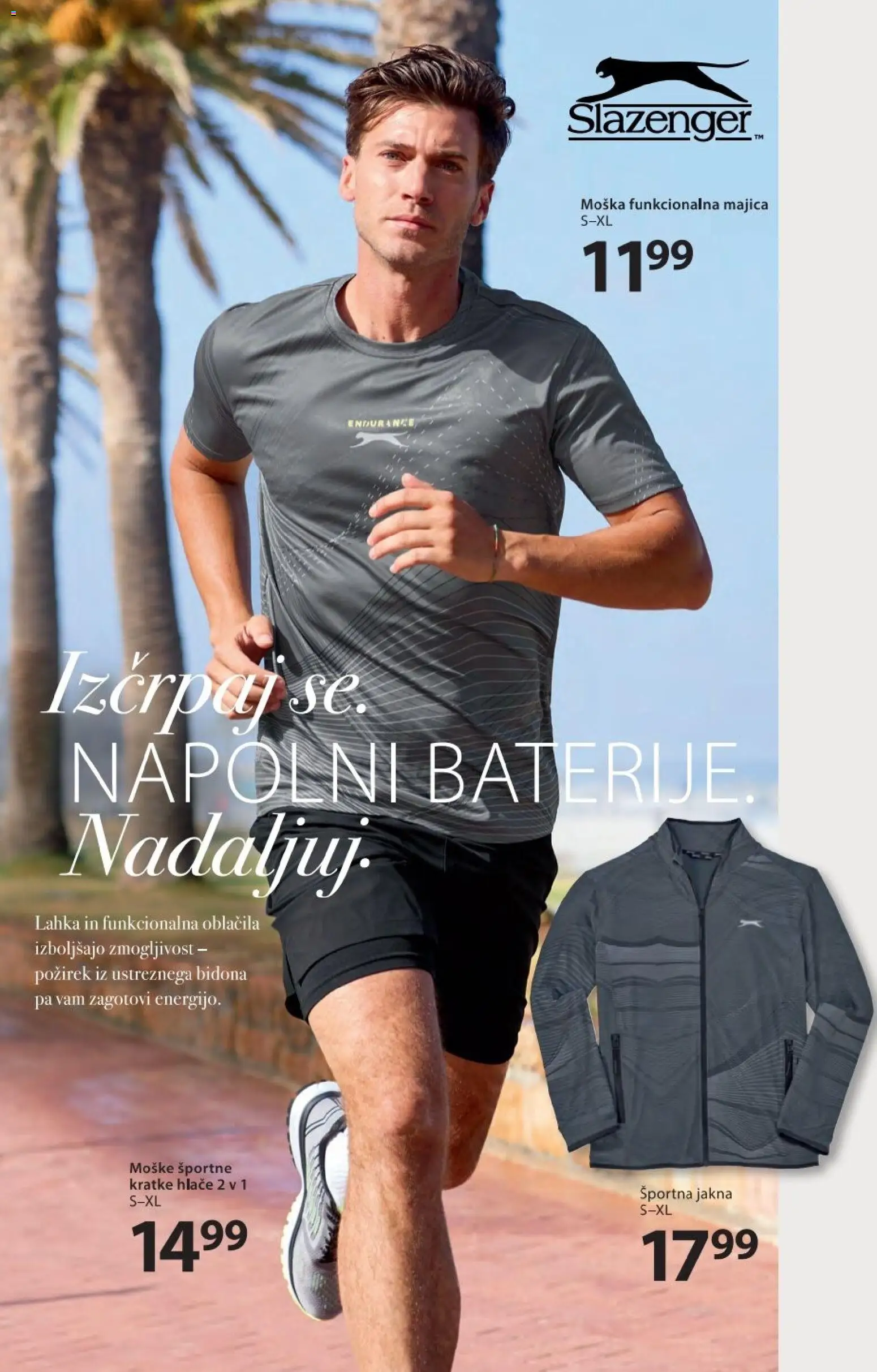 Novi NKD katalog ponudbe – veljaven od 02.04.2026 | Stran: 18 | Izdelki: Baterije, Majica, Jakna, Kratke hlace
