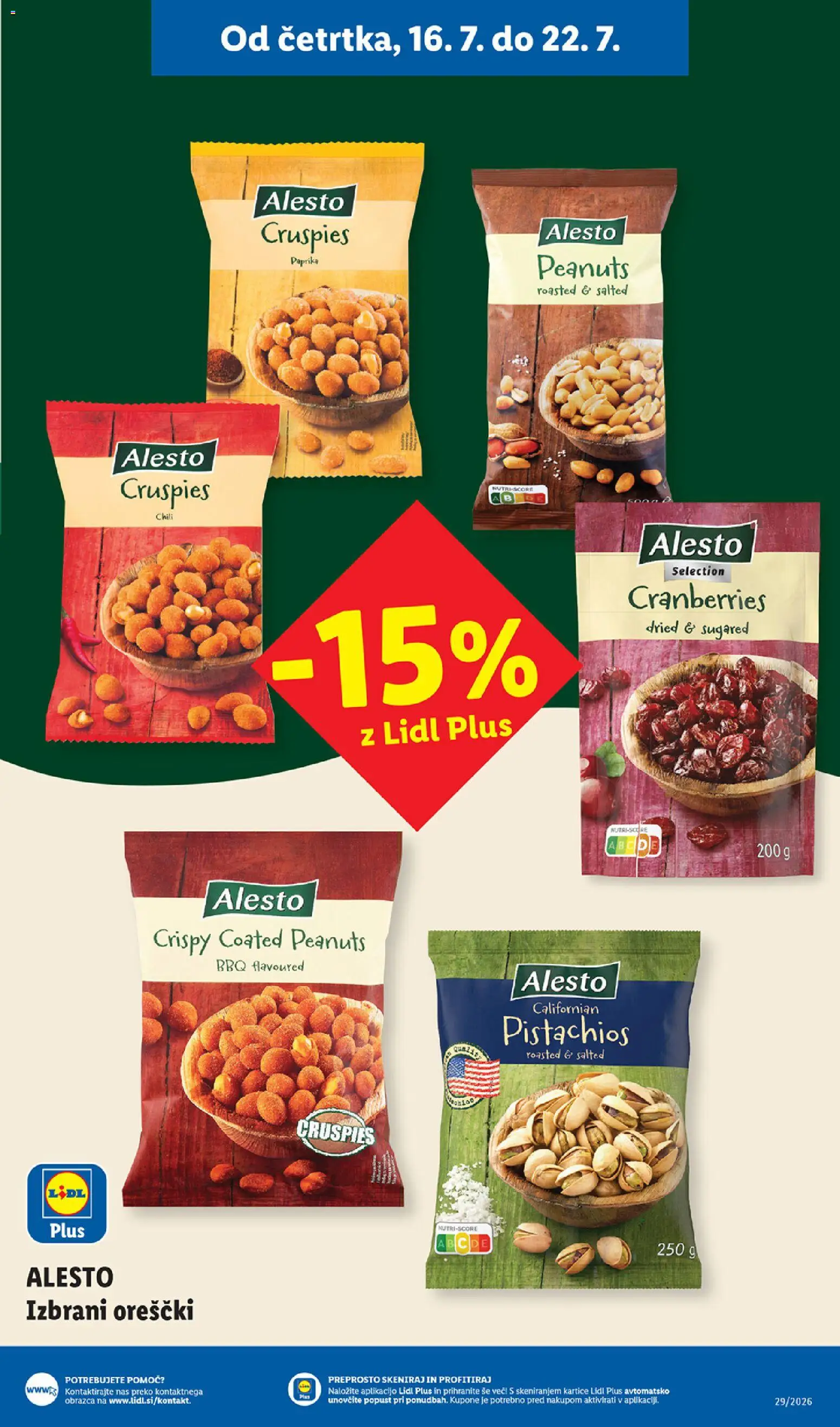 Novi Lidl katalog ponudbe – veljaven od 16.07.2026 | Stran: 9 | Izdelki: Paprika, Orescki