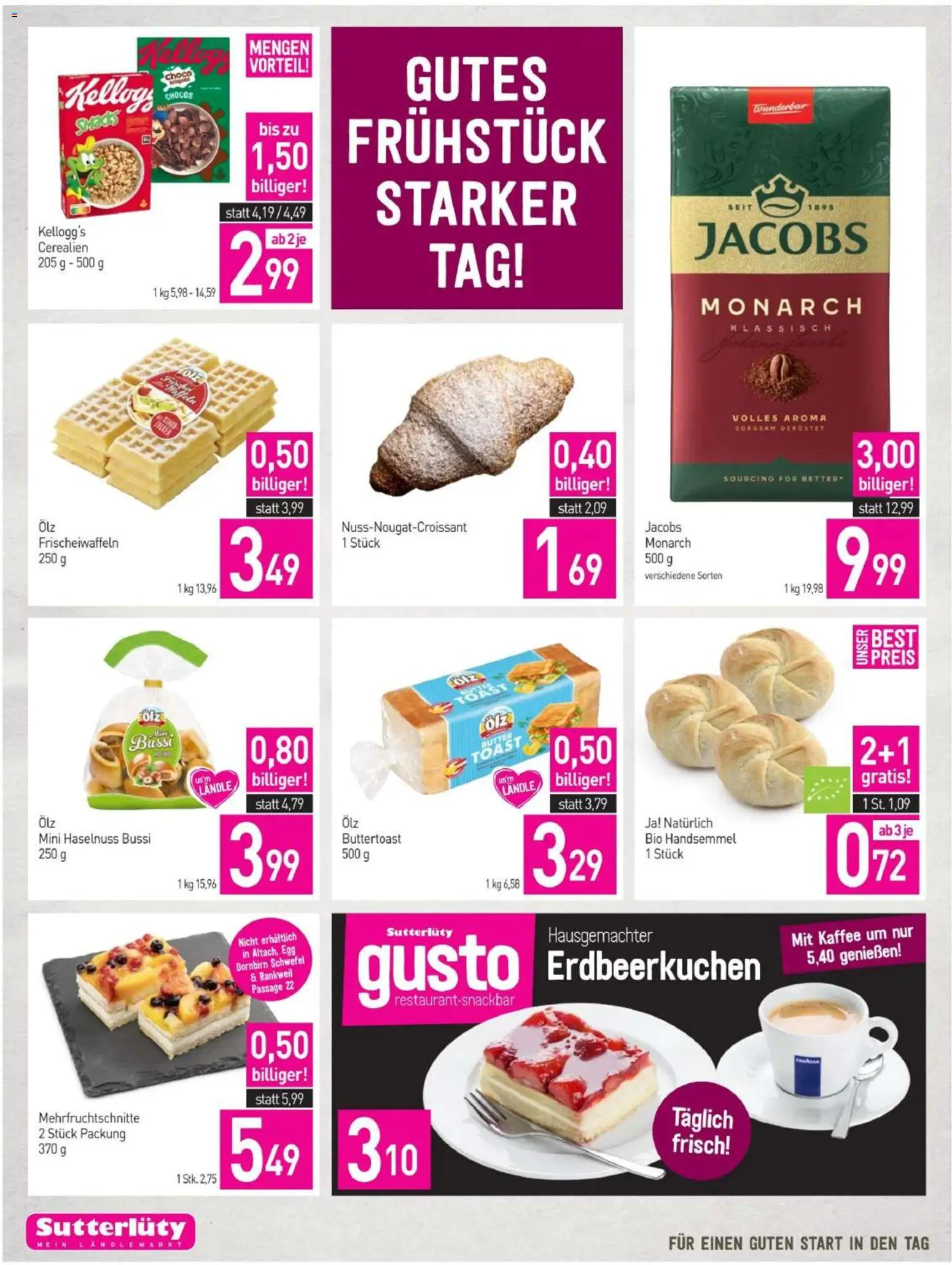Sutterlüty Flugblatt gültig ab 18.06.2026 | Seite: 2 | Produkte: Kaffee