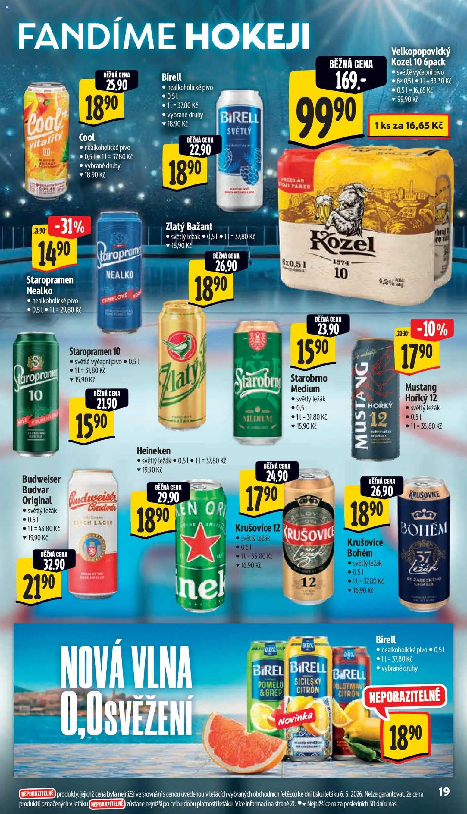 Albert leták - Supermarket od 13.05.2026 | Strana: 29 | Produkty: Starobrno, Staropramen 10, Pivo, Kozel 10