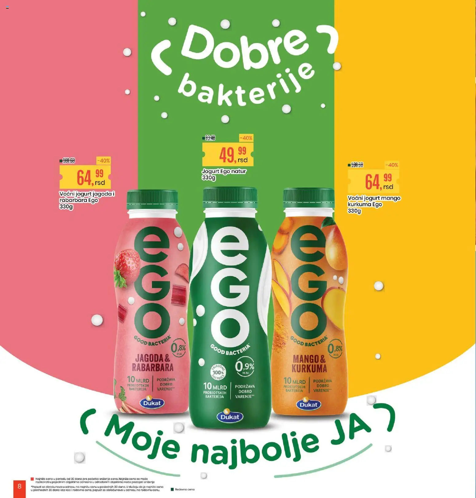 Aroma Market katalog - važi od 25.09.2026 | Strana: 8 | Proizvode: Mango, So, Jogurt, Voćni jogurt