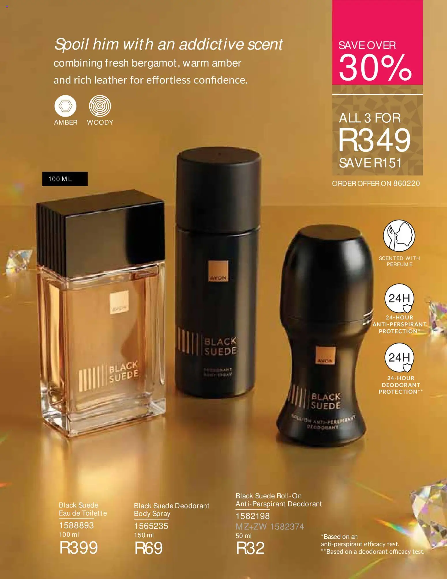 New Avon catalogue – valid from 01/10/2026 | Page: 11 | Products: Body spray, Perfume, Deodorant, Antiperspirant
