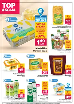 Mercator katalog akcije – veljaven od 02.07.2026 | Stran: 16 | Izdelki: Margarina, Čokolešnik, Maslo, Jogurt