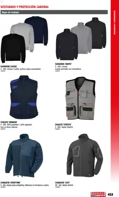 Vista previa Bauhaus ProService válido desde el 11.05.2026 | Página: 453 | Productos: Sudadera, Chaleco, Chaqueta, Ropa