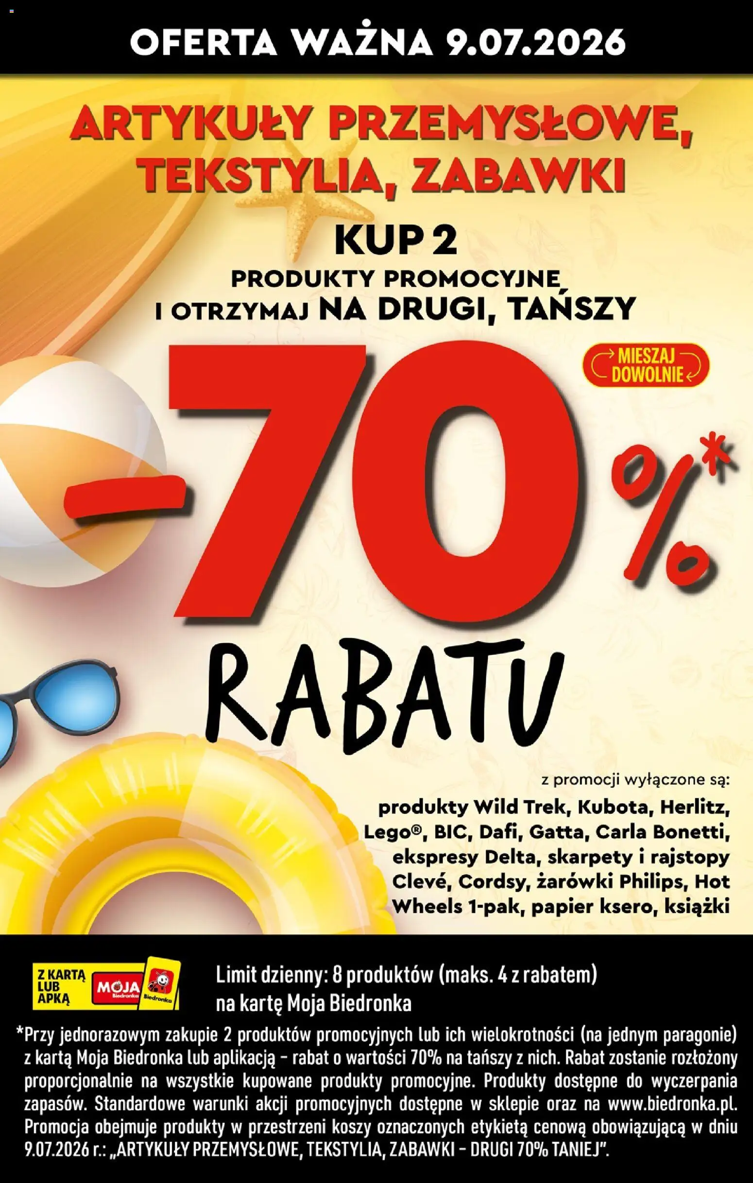 Biedronka Polsko leták - Codziennie niskie ceny od 09.07.2026 | Strana: 3 | Produkty: Hot Wheels