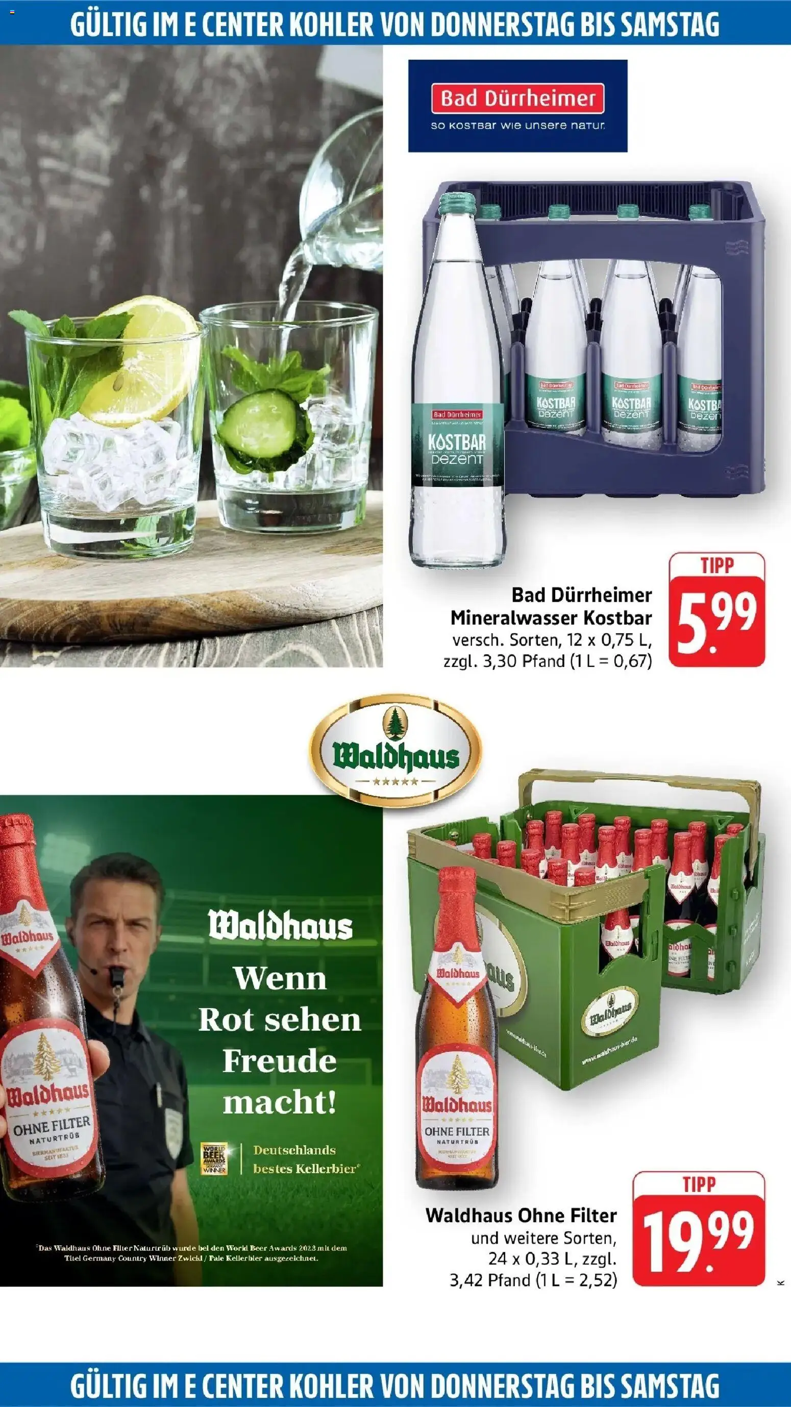 Edeka - EDEKA: Wochenangebote – gültig ab 05.07.2026 | Seite: 50 | Produkte: Bad, Mineralwasser