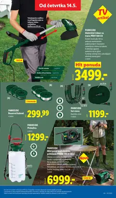 Lidl katalog - pregled Lidl kataloga - važi od 14.05.2026 | Strana: 69 | Proizvode: Parkside, Sto, Trimer