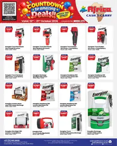Africa Cash & Carry specials catalogue – valid from 15/10/2026 | Page: 39