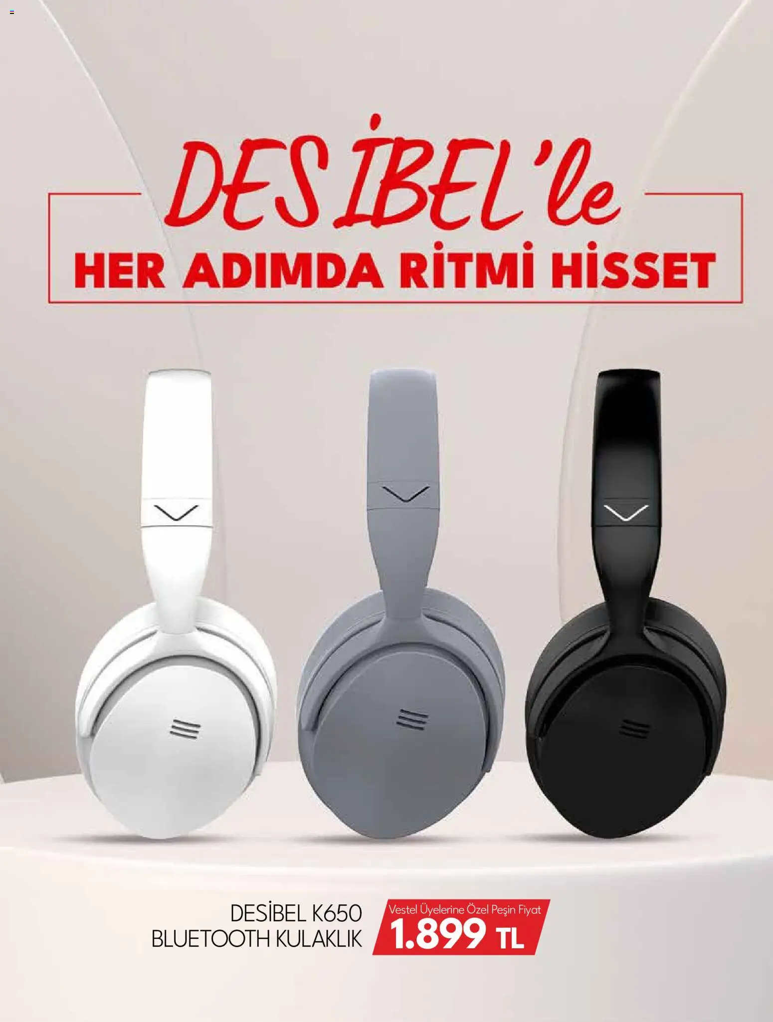 Vestel - Mobil ve Akıllı Ürünler - 01.05.2026 tarihinden itibaren geçerlidir | Sayfa: 9 | Ürünler: Kulaklık