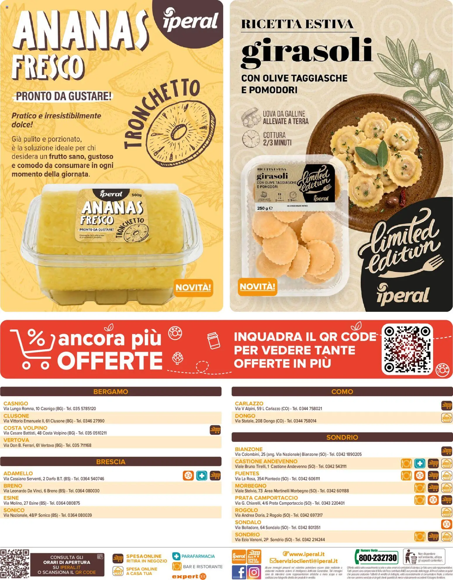 Volantino Iperal del 15/07/2026 | Pagina: 24 | Prodotti: Uova, Pomodori, Ananas, Terra
