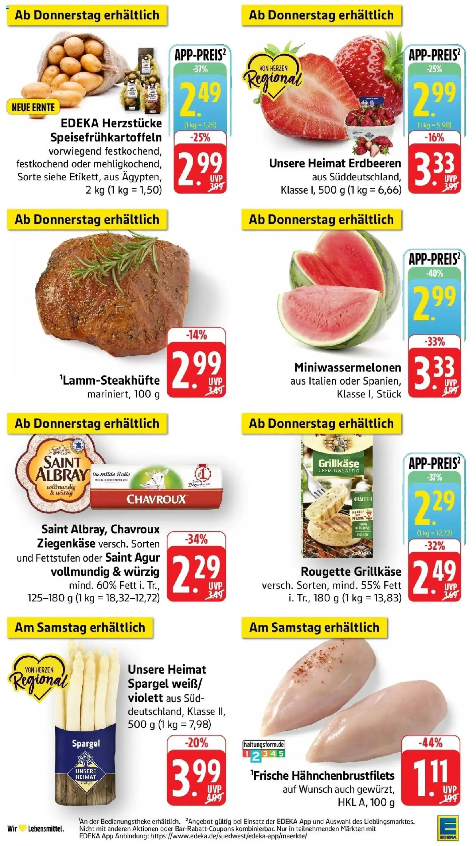 E center Prospekt Laupheim – gültig ab 17.05.2026 | Seite: 46 | Produkte: Grill, Ziegenkäse, Spargel, Erdbeeren