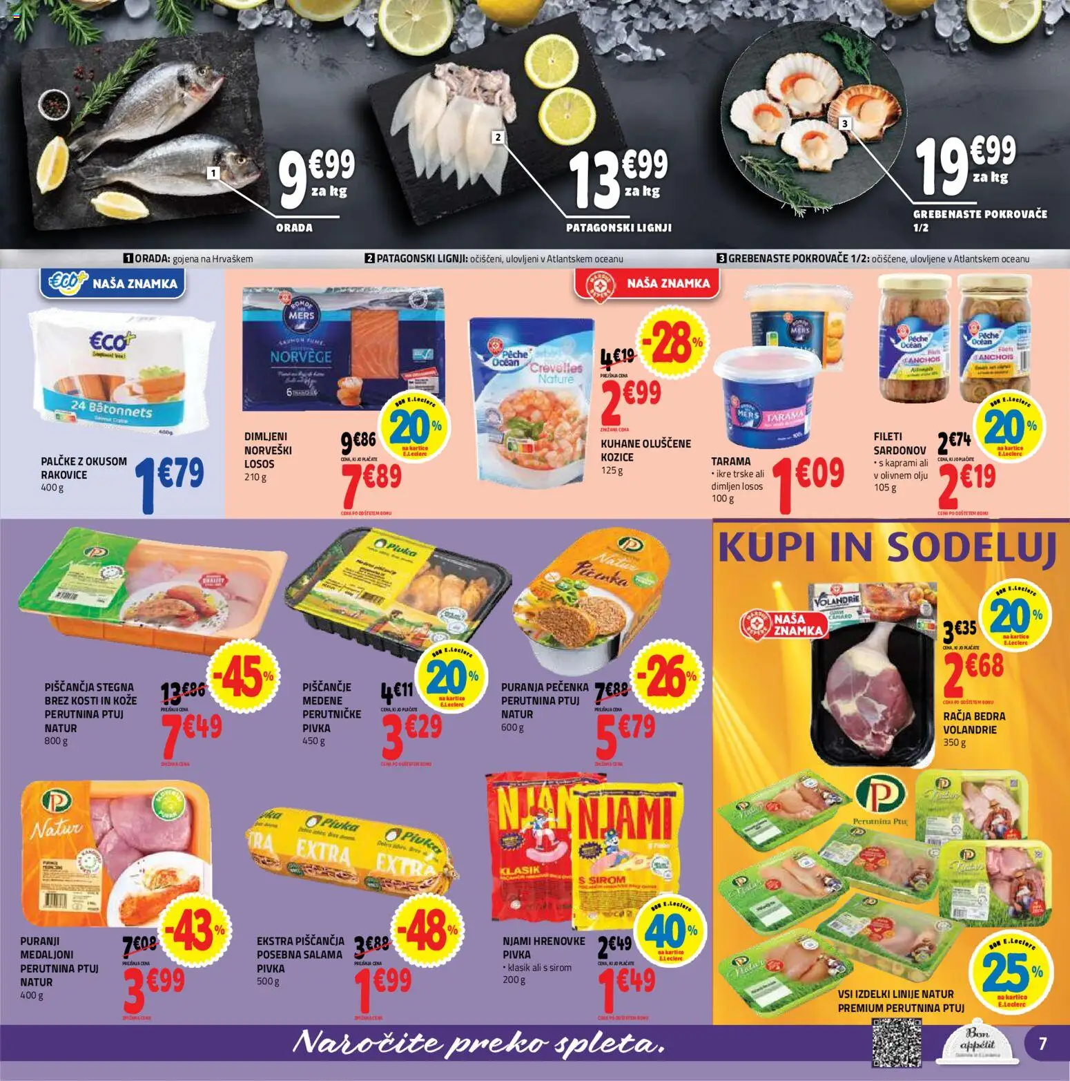 Novi E.leclerc katalog ponudbe – veljaven od 14.10.2026 | Stran: 7