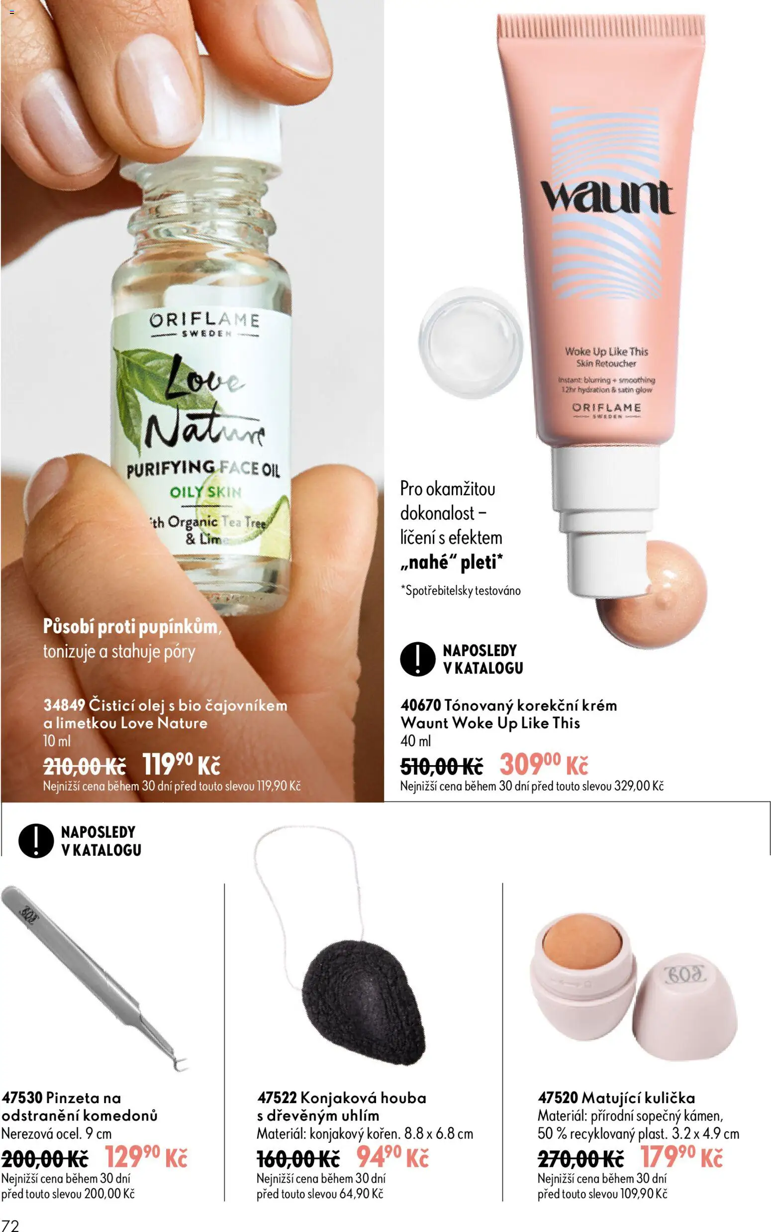 Oriflame katalog č. 13/2026 od 09.09.2026 | Strana: 72 | Produkty: Olej, Krém