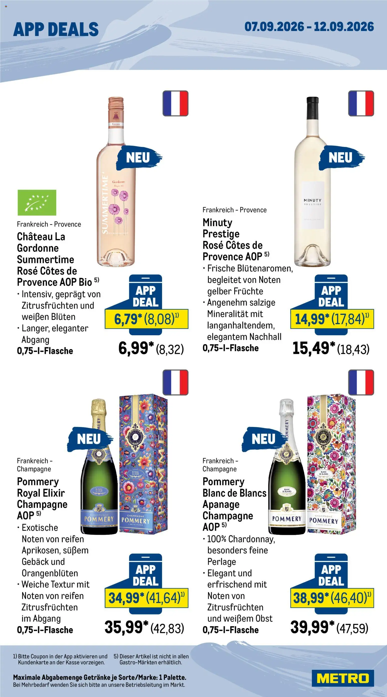 Metro App Deals – gültig ab 07.09.2026 | Seite: 3 | Produkte: Obst