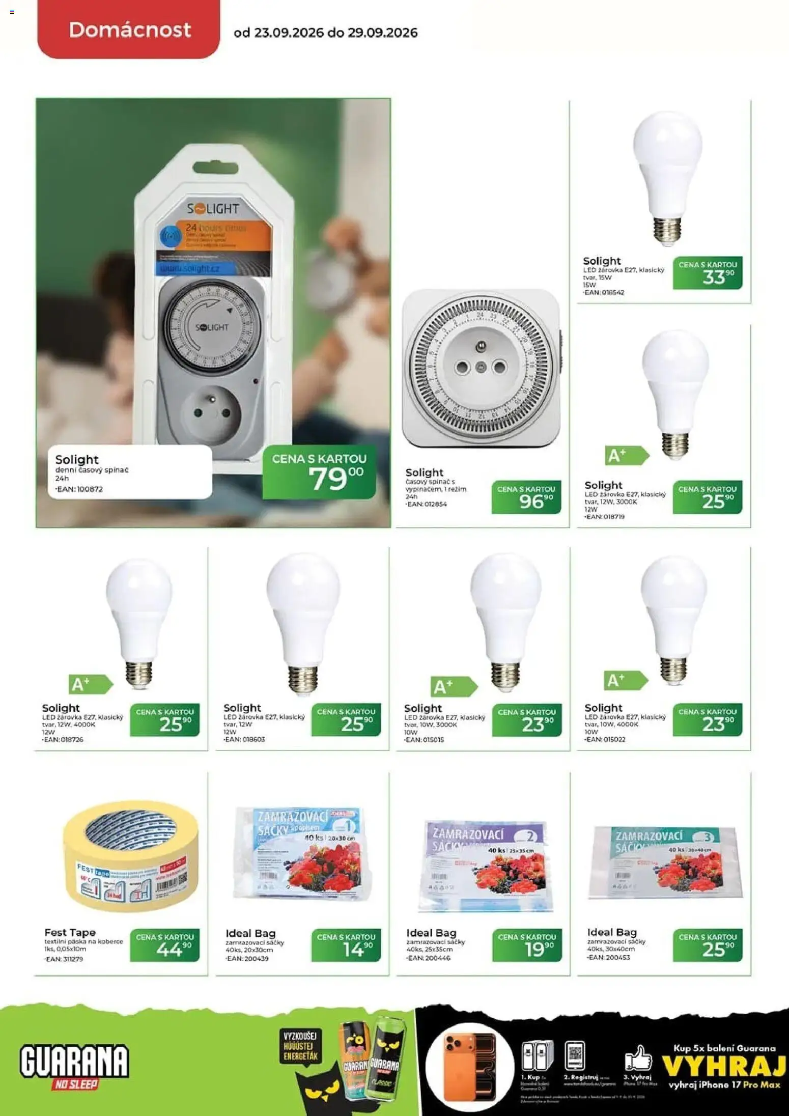 Tamda Foods leták od 23.09.2026 | Strana: 50 | Produkty: Iphone, Koberce, LED