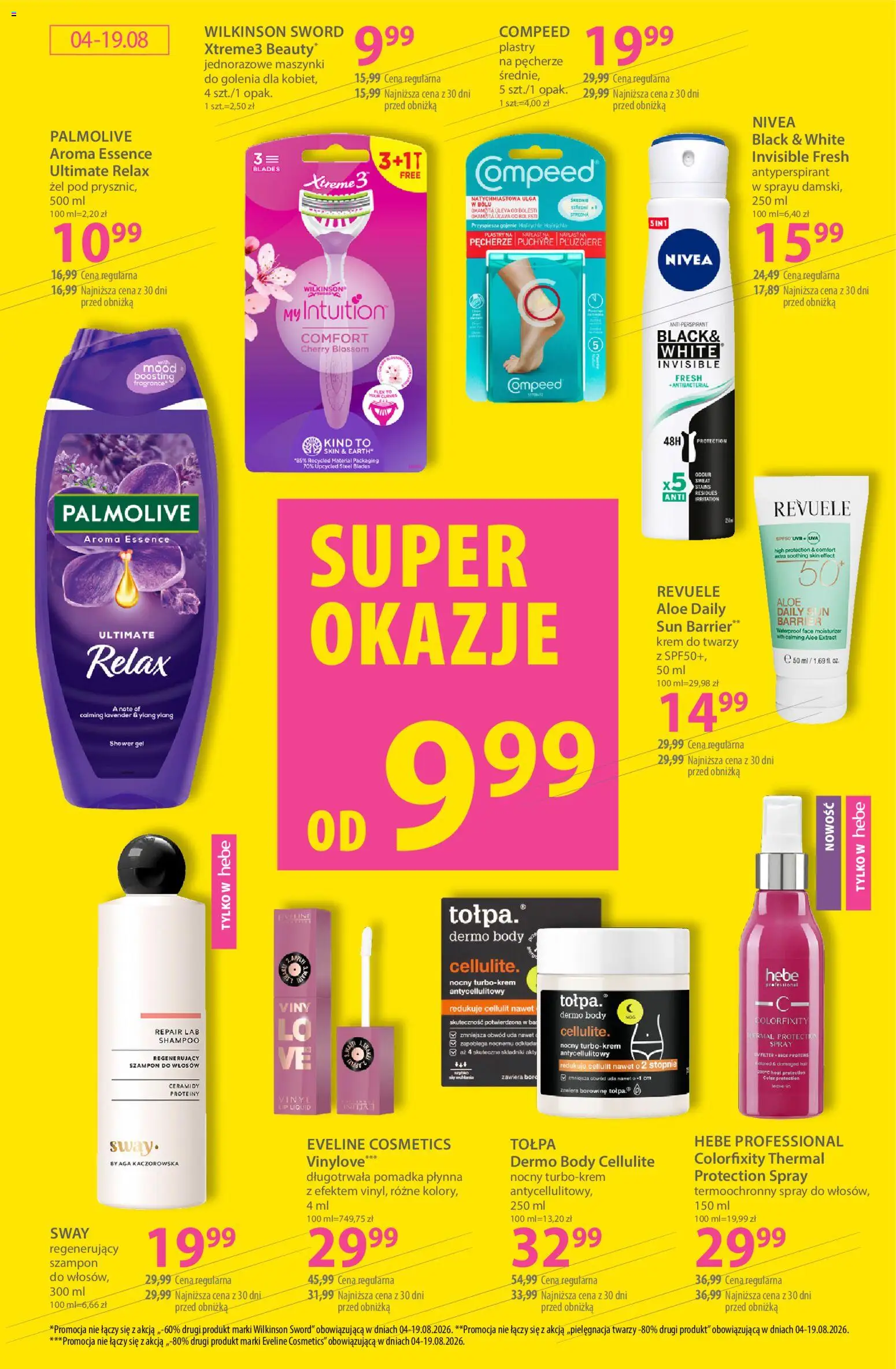 Hebe gazetka od 04.08.2026 | Strona: 15 | Produkty: Pomadka, Szampon, Body, Krem