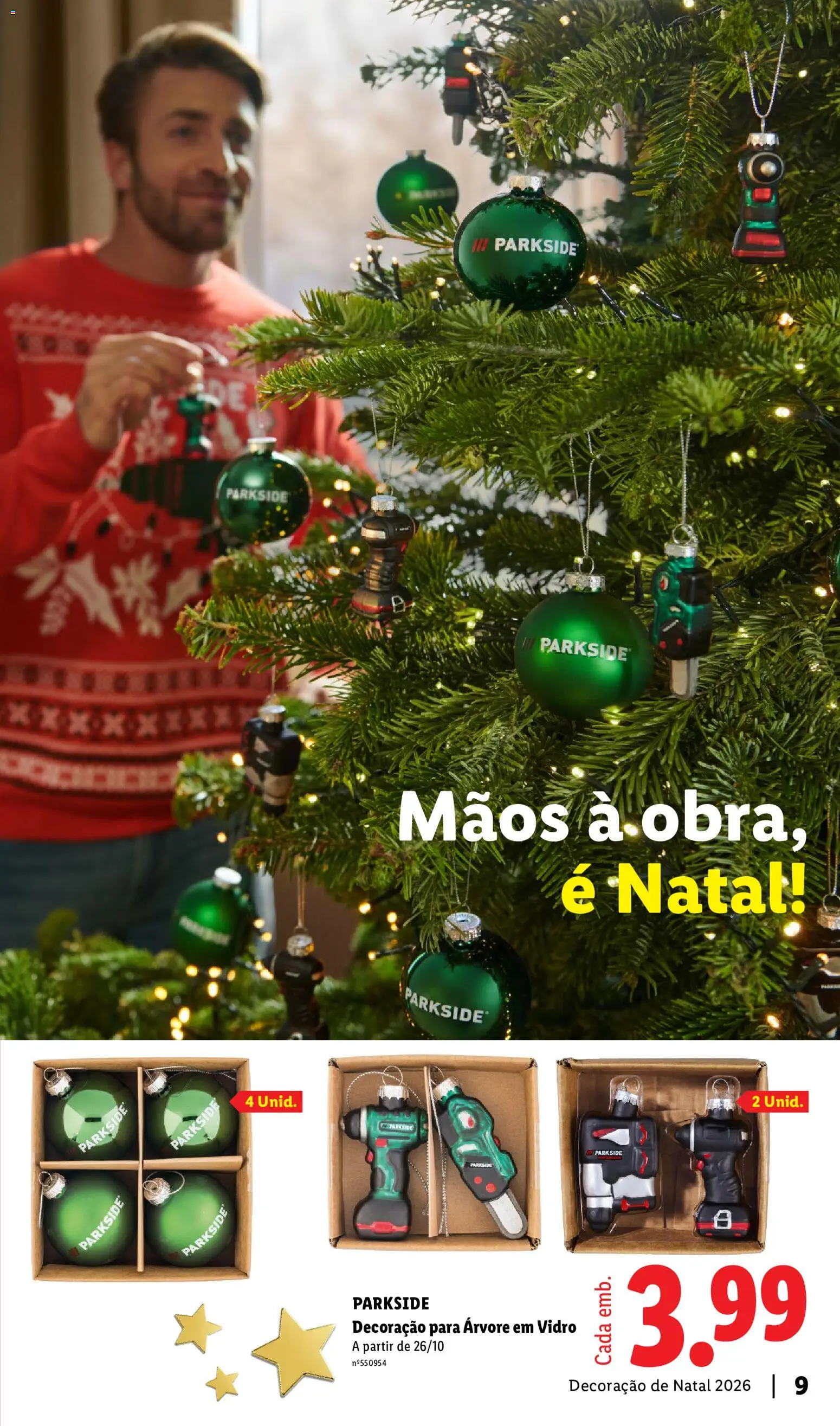 Lidl Folheto Especial Decoração de Natal │ válido de 26/10/2026 | Página: 9
