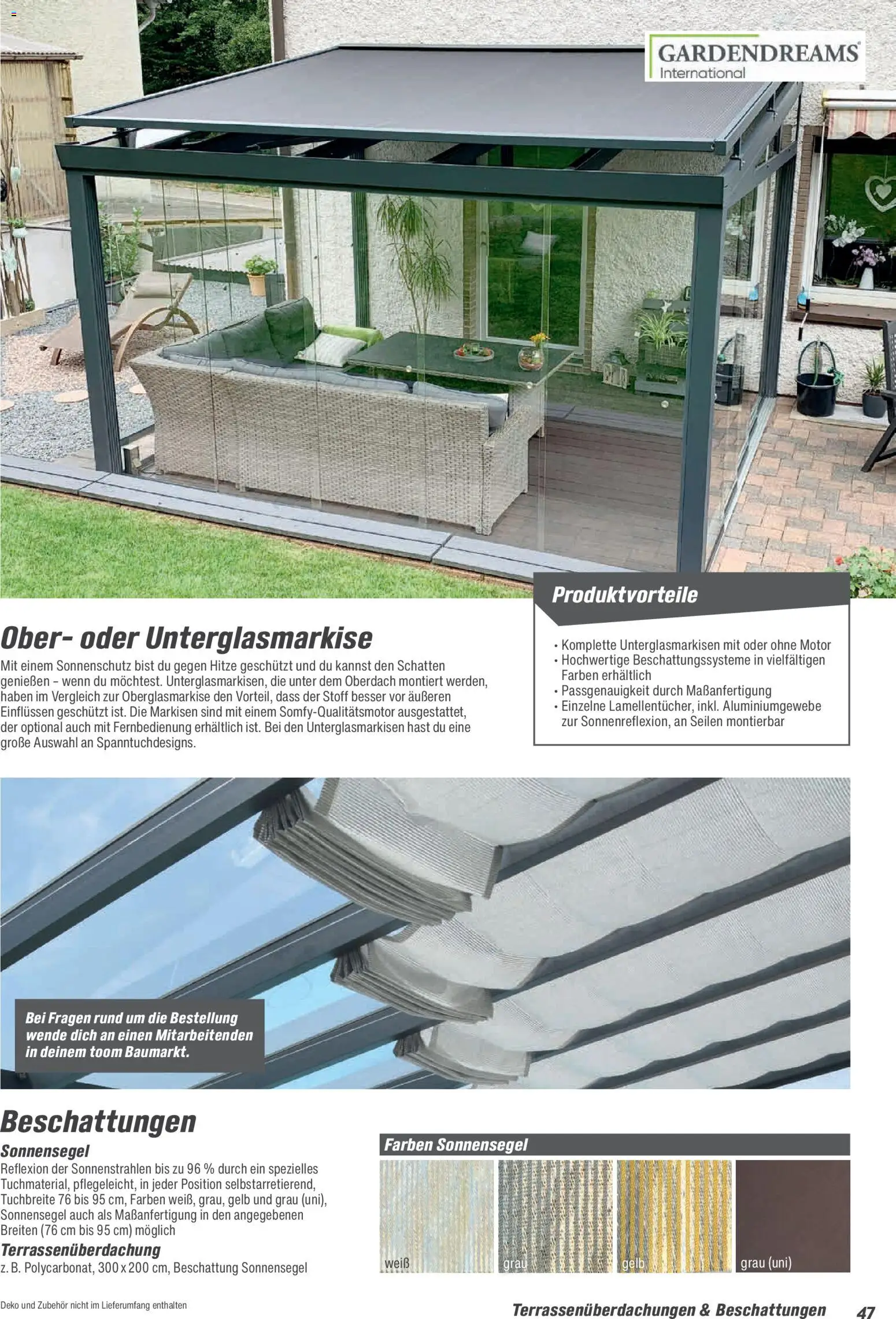 Toom Baumarkt Gartenhäuser & Carports 2026 – gültig ab 20.02.2026 | Seite: 47