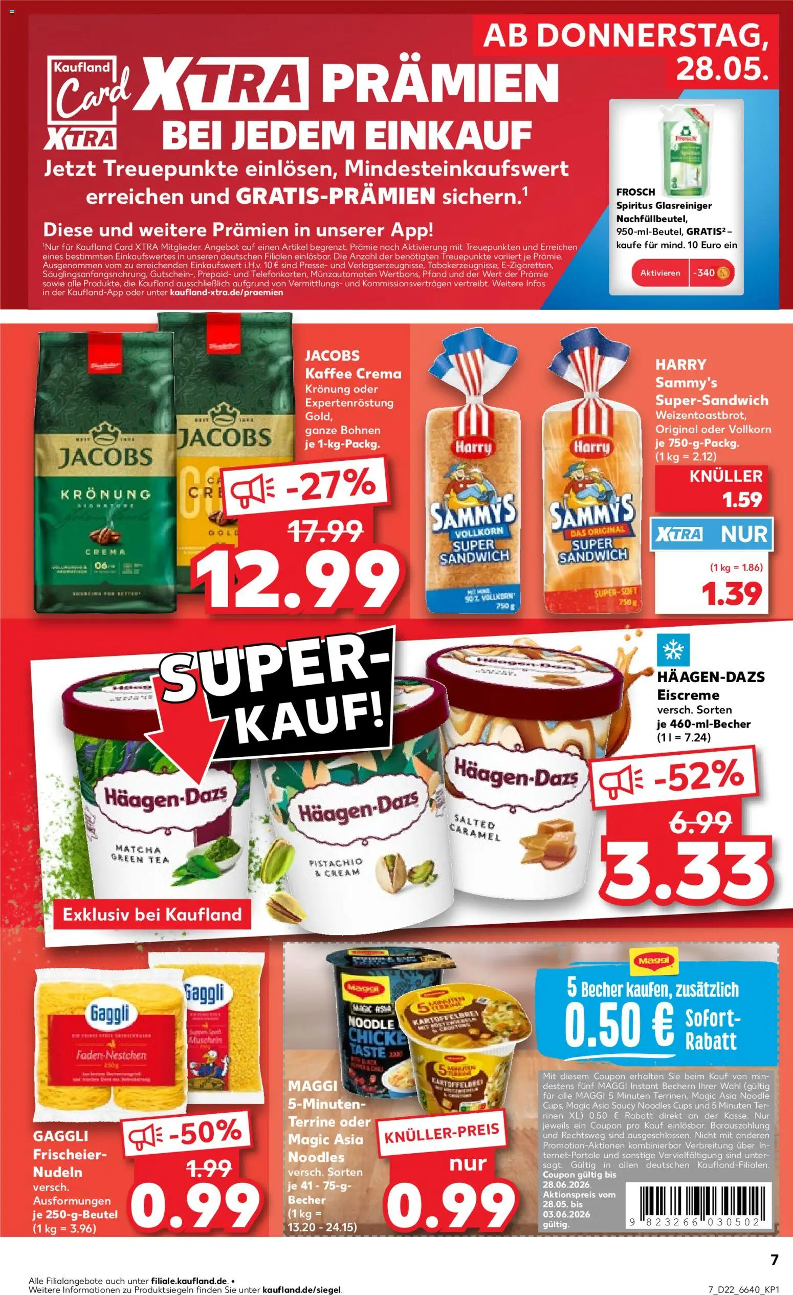 Kaufland Prospekt Speyer – gültig ab 28.05.2026 | Seite: 7 | Produkte: Presse, Maggi, Kaffee, Nudeln