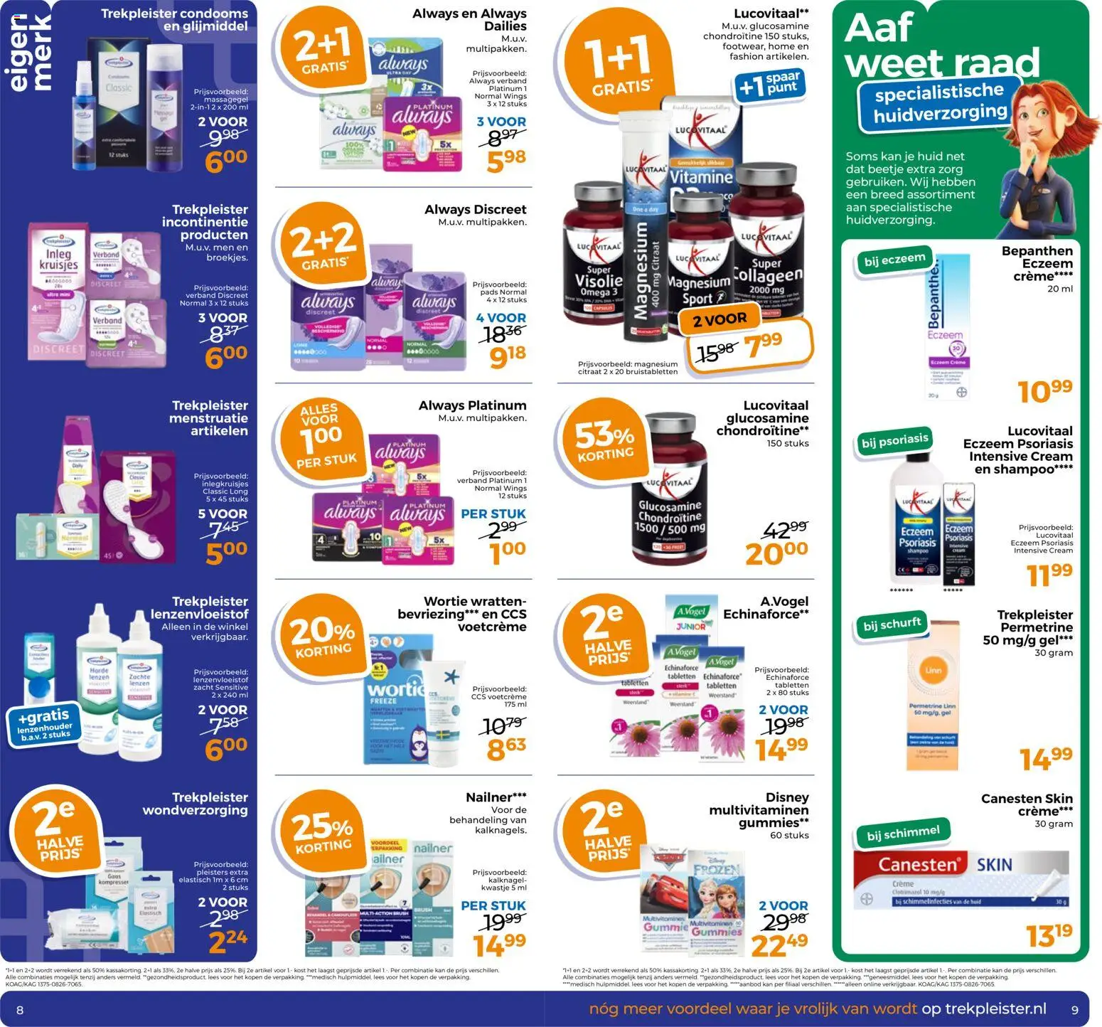 {H1} | Pagina: 9 | Producten: Omega 3, Glijmiddel, Kan, Visolie