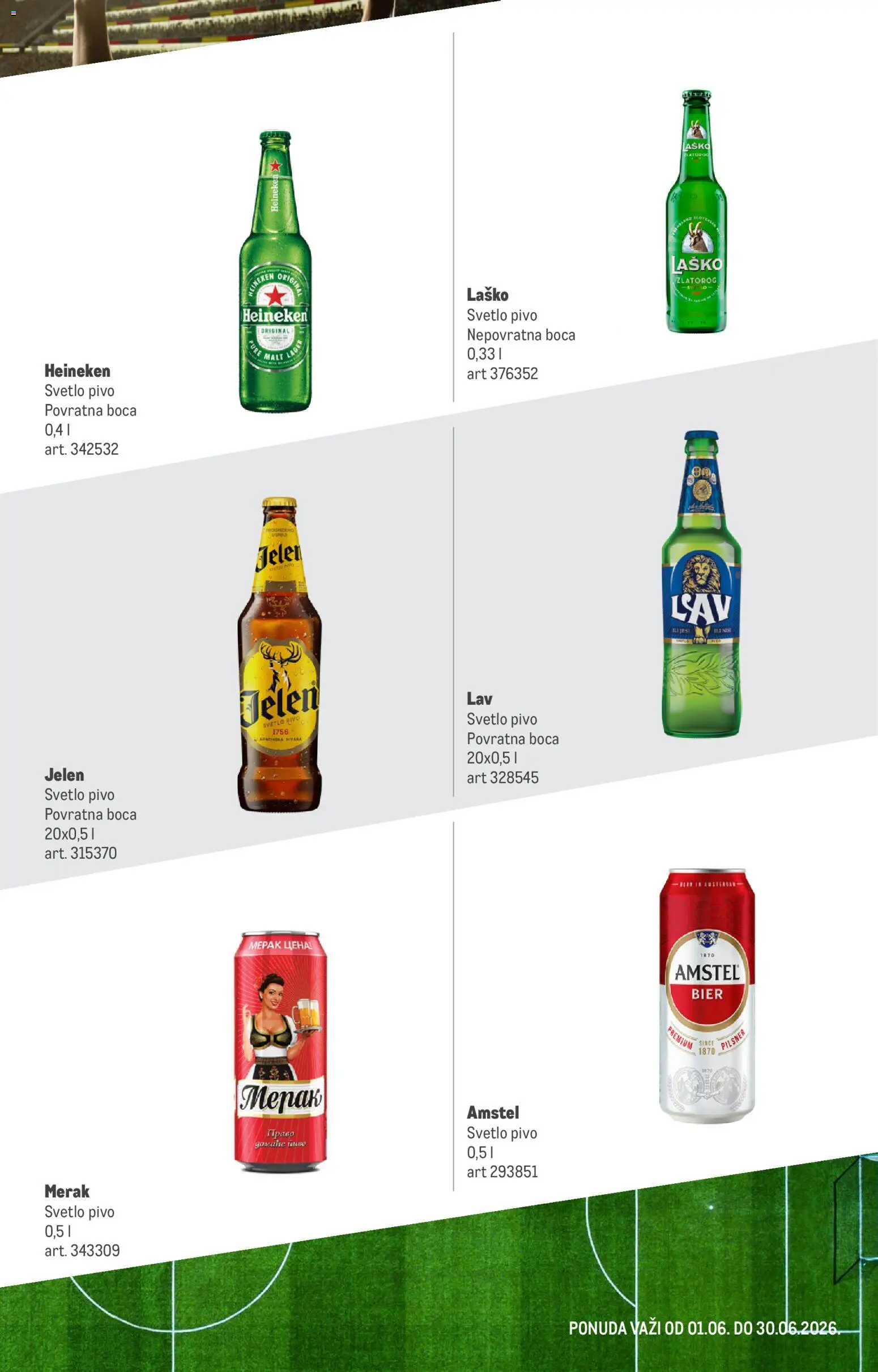 Metro katalog - važi od 01.06.2026 | Strana: 3 | Proizvode: Heineken, Amstel, Pivo