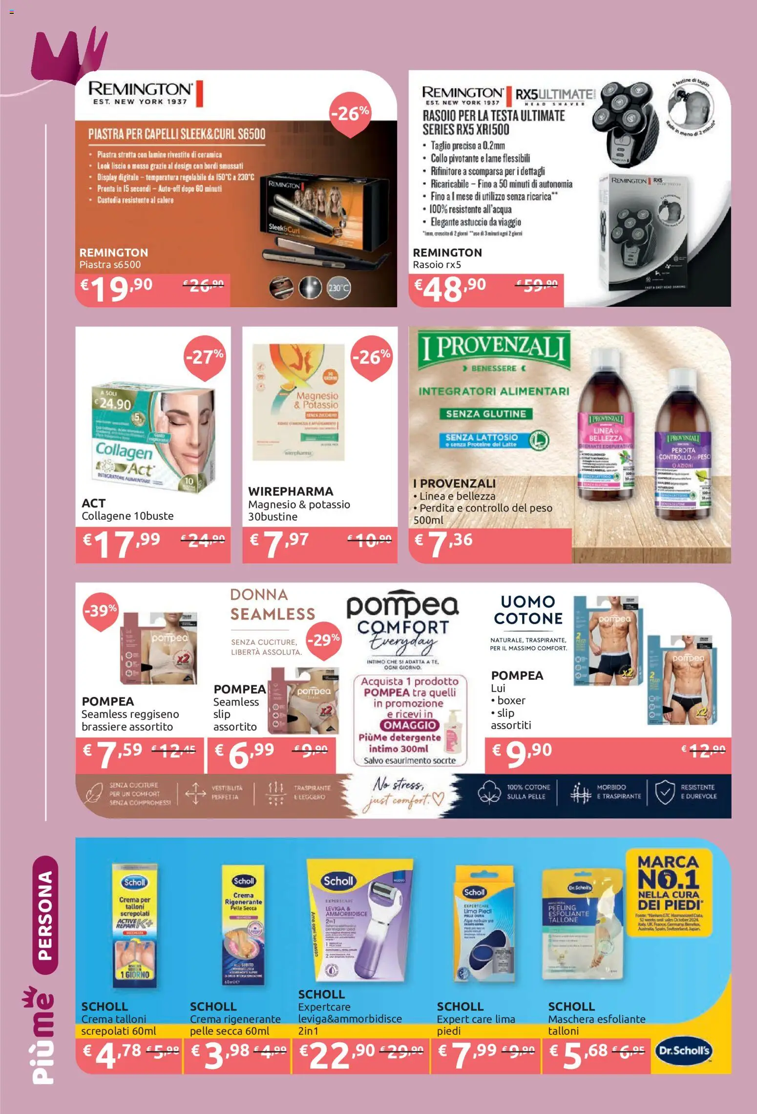 Volantino IperSoap del 01.06.2026 | Pagina: 24 | Prodotti: Crema, Maschera, Reggiseno, Piastra per capelli
