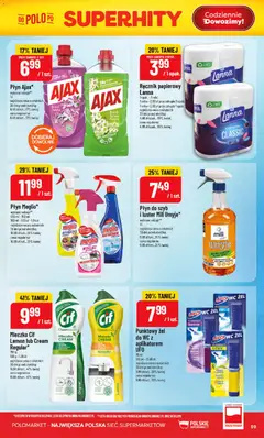 Pogląd oferty "POLOmarket gazetka" - ważna od 17.06.2026 | Strona: 59 | Produkty: Cytryna, Meglio, Rolki, Ręcznik papierowy
