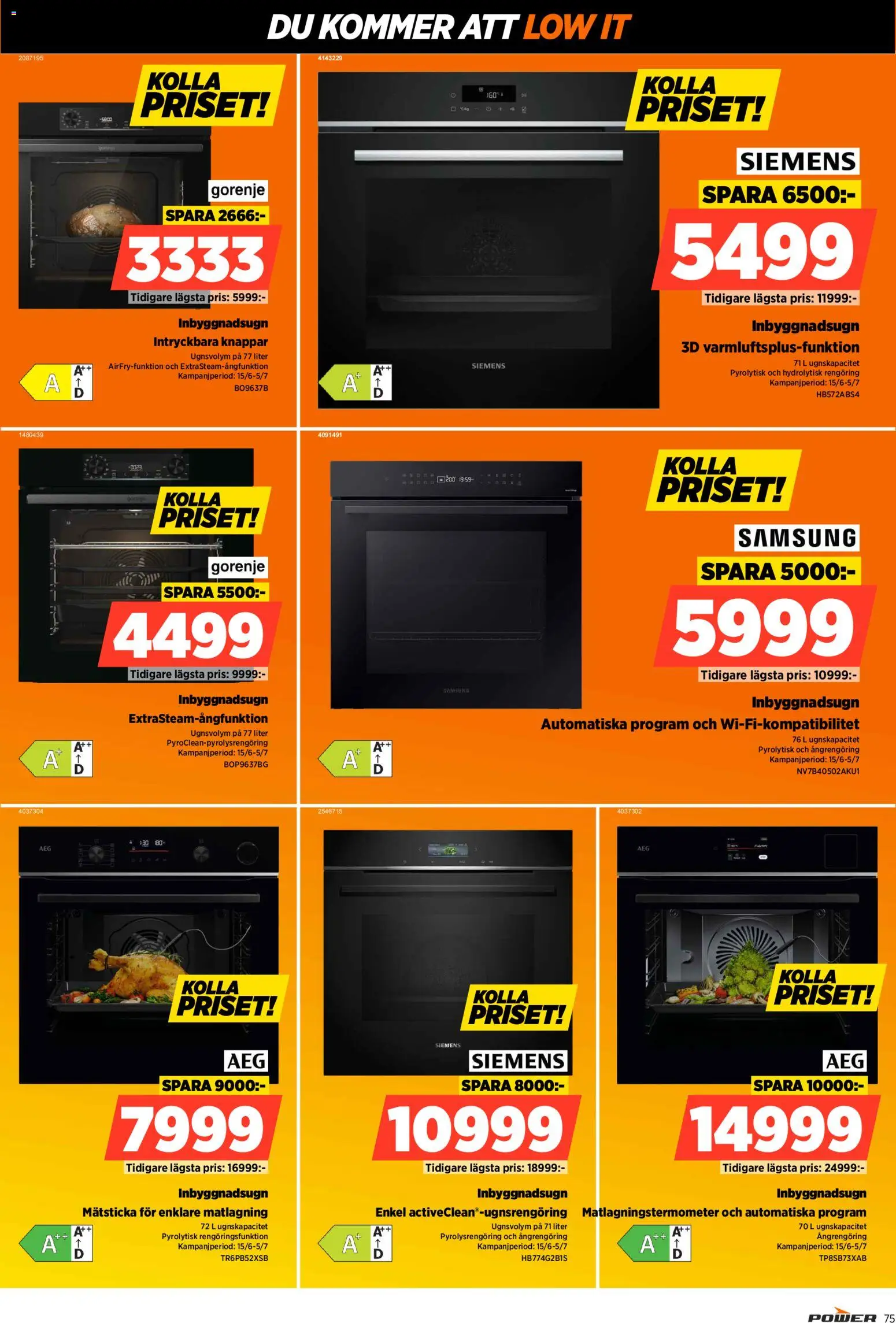 Power reklamblad aktuell från 22/06/2026 | Sida: 75