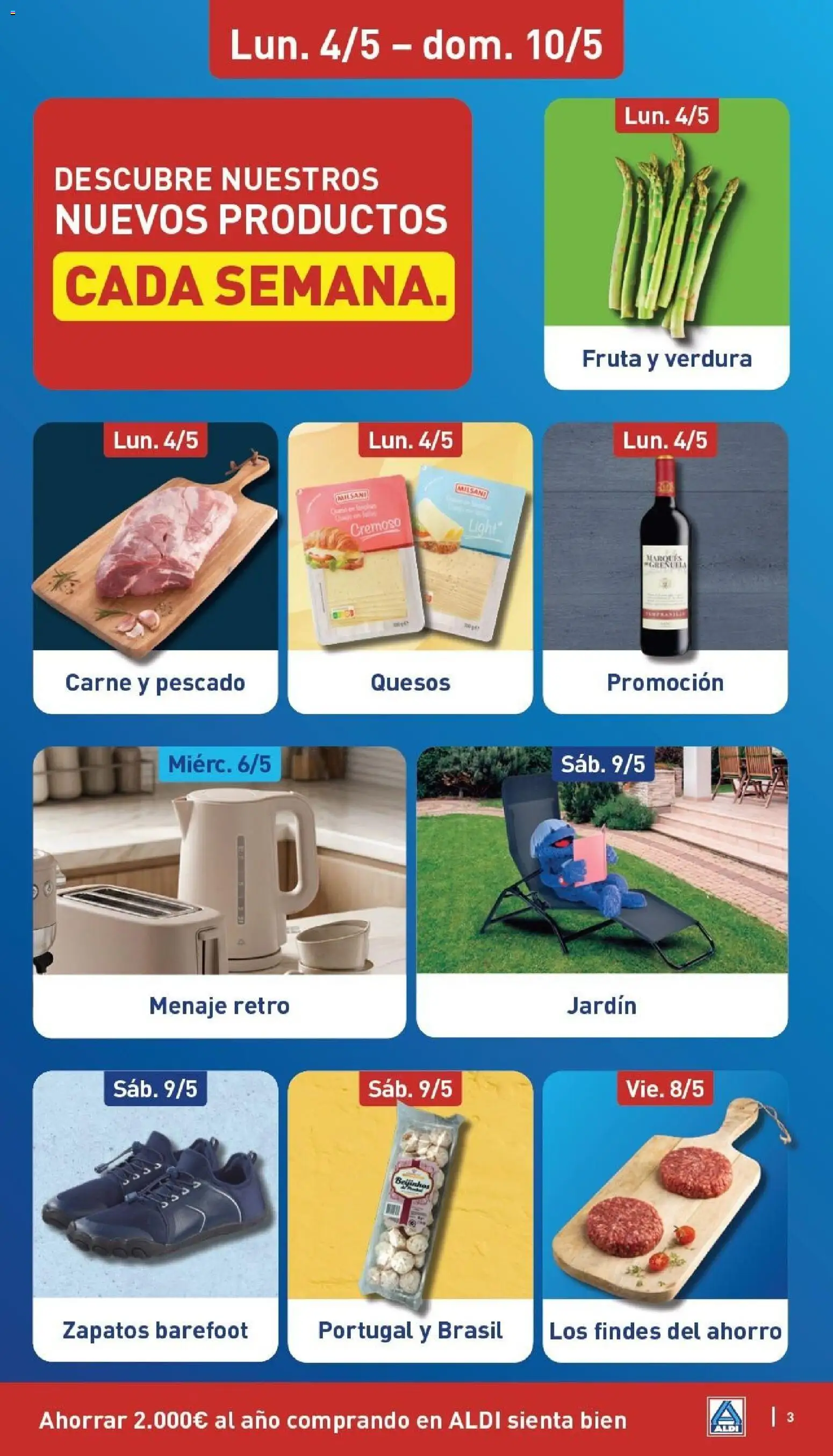 Aldi folleto Península │ válido desde el 04.05.2026 | Página: 3 | Productos: Pescado