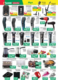 Jager katalog akcije – veljaven od 30.09.2026 | Stran: 10 | Izdelki: Mesalnik, Moški brivnik, Brivnik, Sesalnik