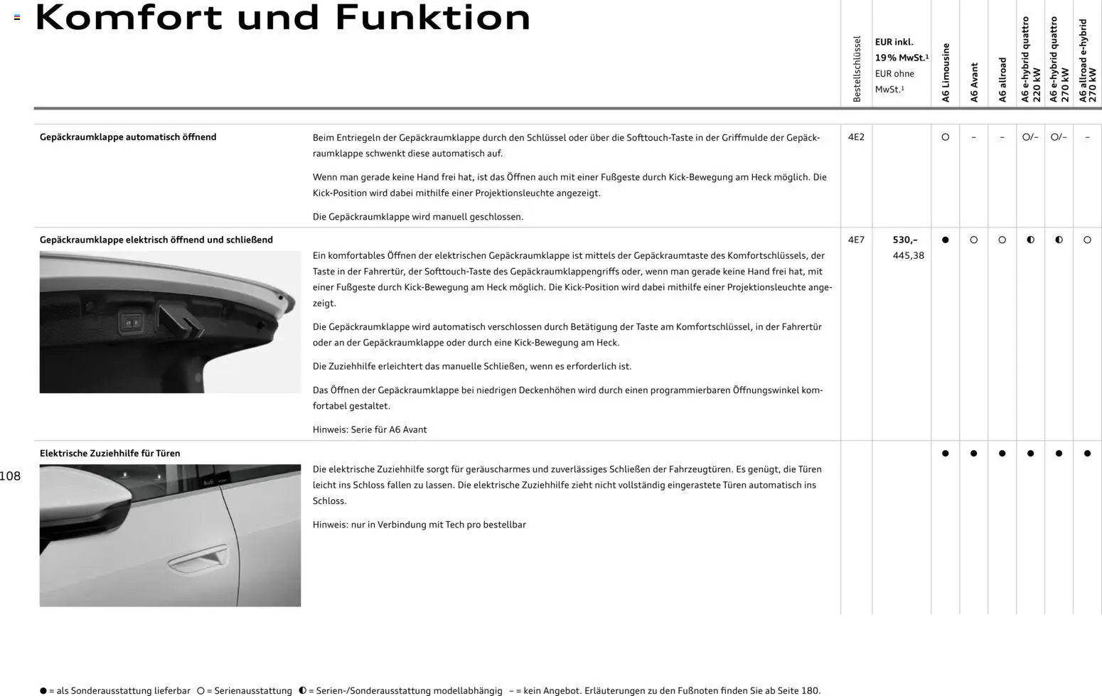 Audi A6 – gültig ab 28.10.2025 | Seite: 108 | Produkte: Apple, Telefon