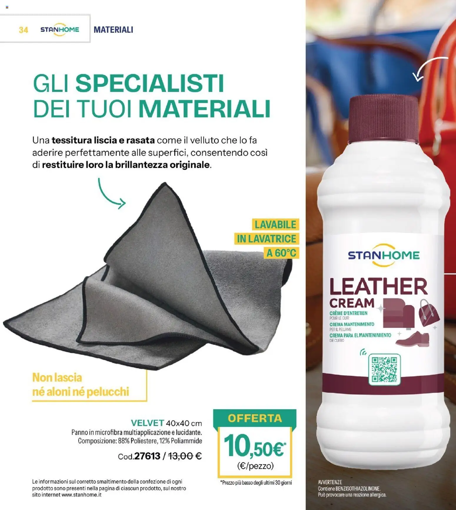 Volantino Stanhome del 23/06/2026 | Pagina: 35 | Prodotti: Crema, Lavatrice