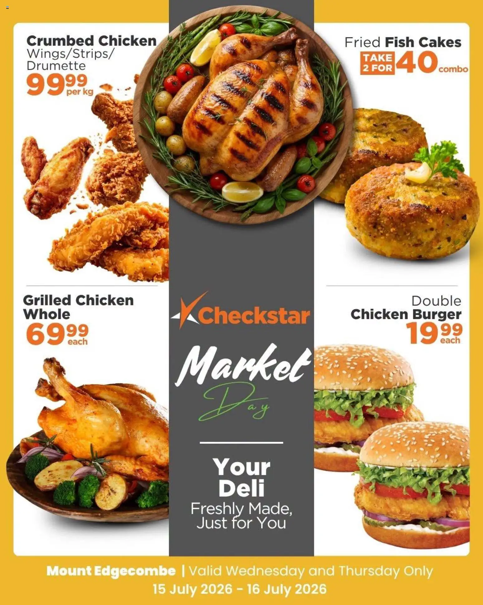 New Check Star catalogue – valid from 15/07/2026 | Page: 4 | Products: Chicken, Fish