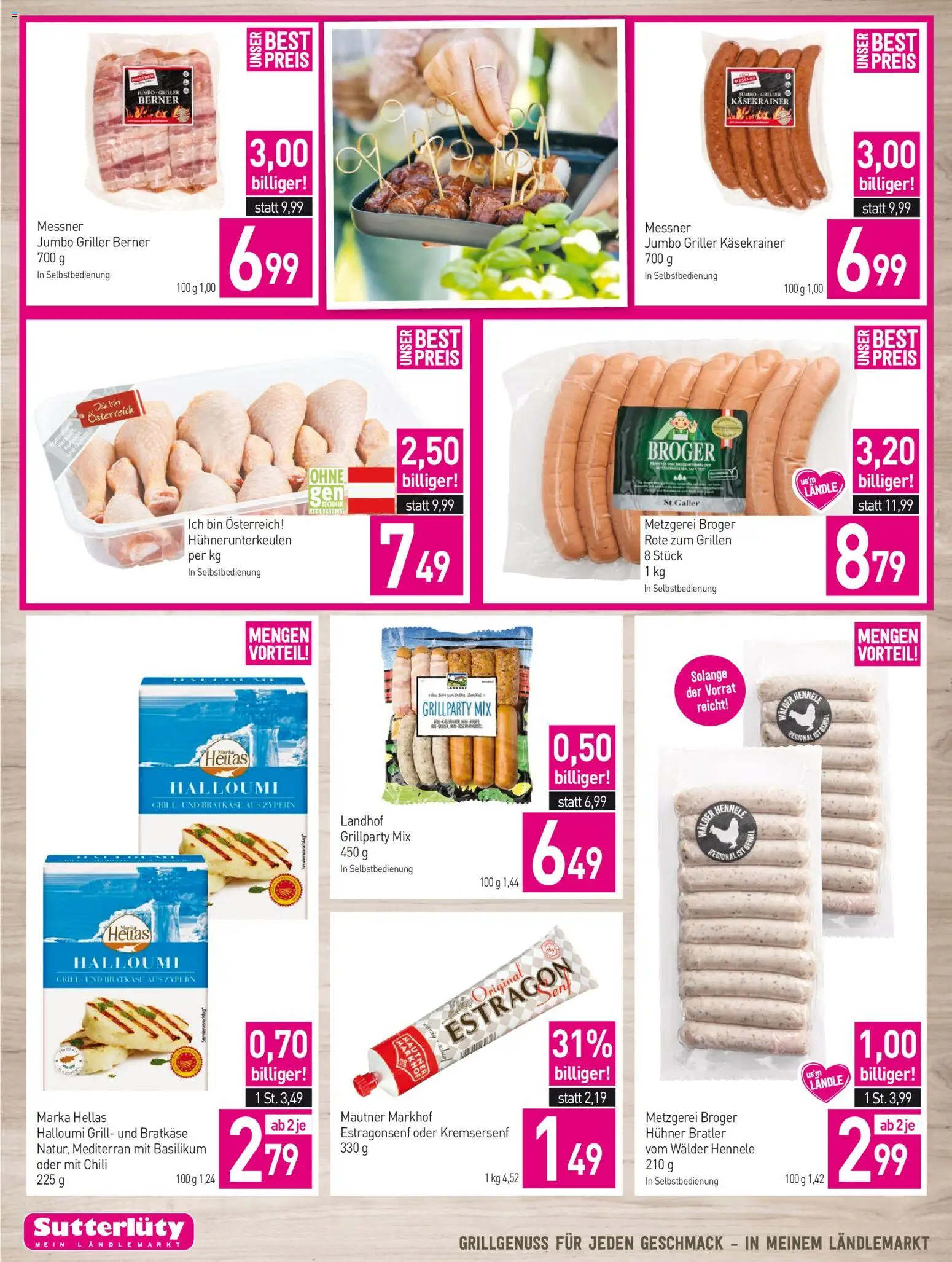 Sutterlüty Flugblatt gültig ab 30.07.2026 | Seite: 8 | Produkte: Chili, Grill