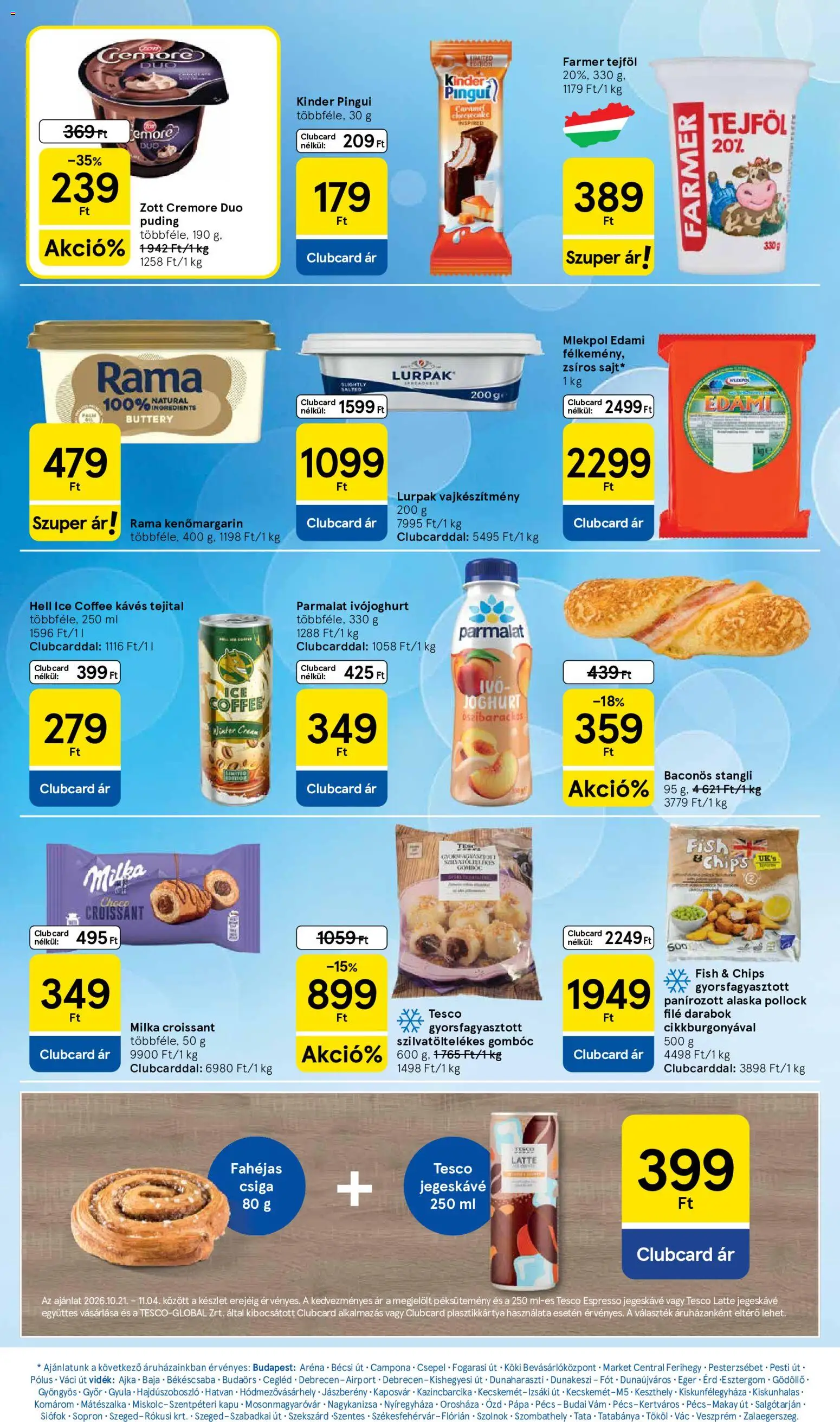 Tesco akciós ujság - amely érvényes a következő dátumtól: 2026.10.29. | Oldal: 5
