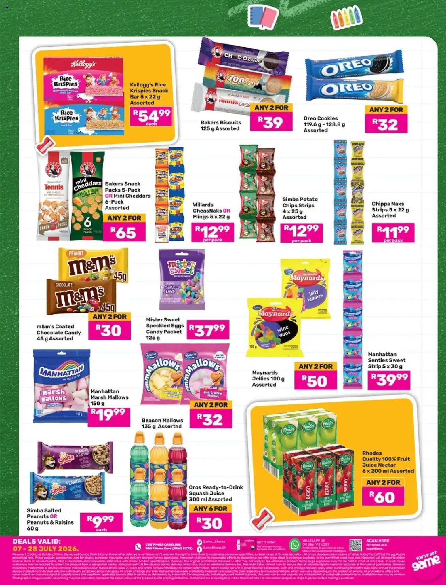New Game catalogue – valid from 07/07/2026 | Page: 10