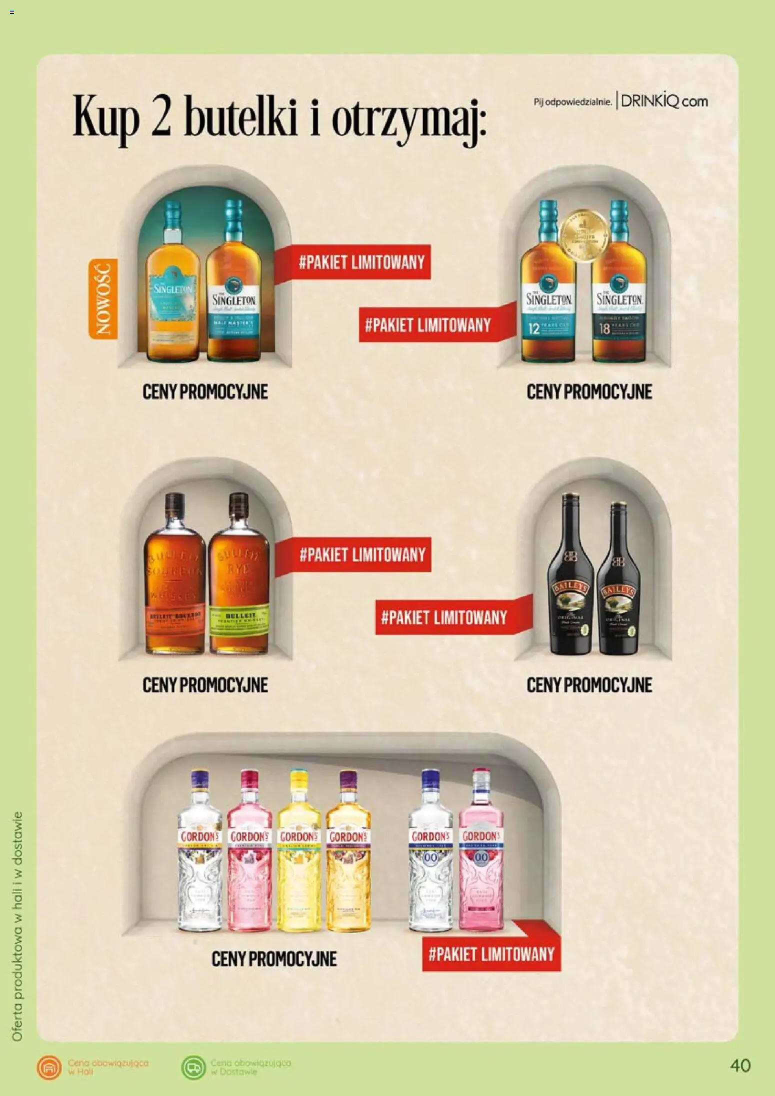 Eurocash gazetka - Katalog Alkoholowy od 01.06.2026 | Strona: 40 | Produkty: Baileys