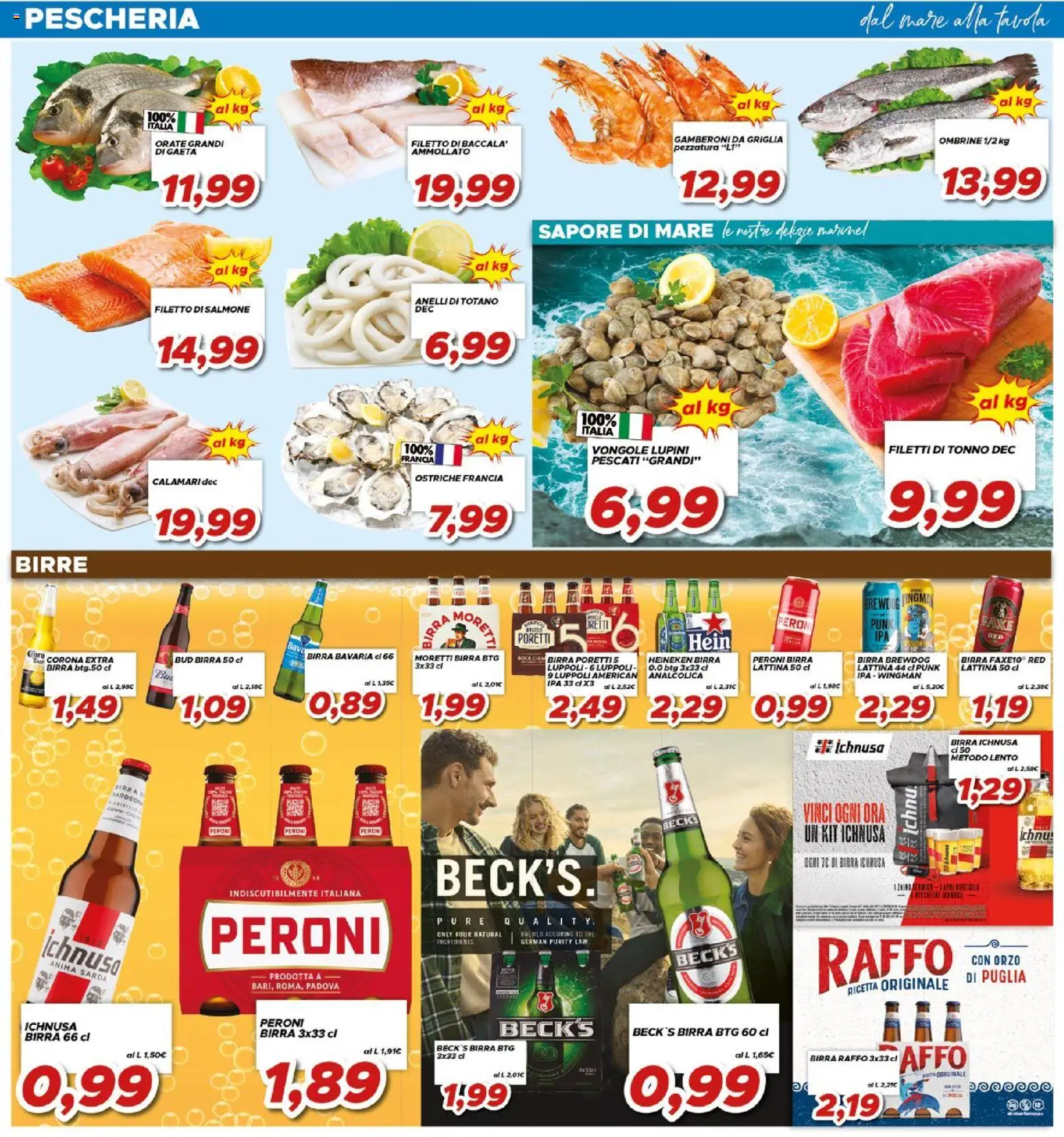 Volantino Ma Supermercati del 23/09/2026 | Pagina: 5 | Prodotti: Lupini, Griglia, Totano, Heineken