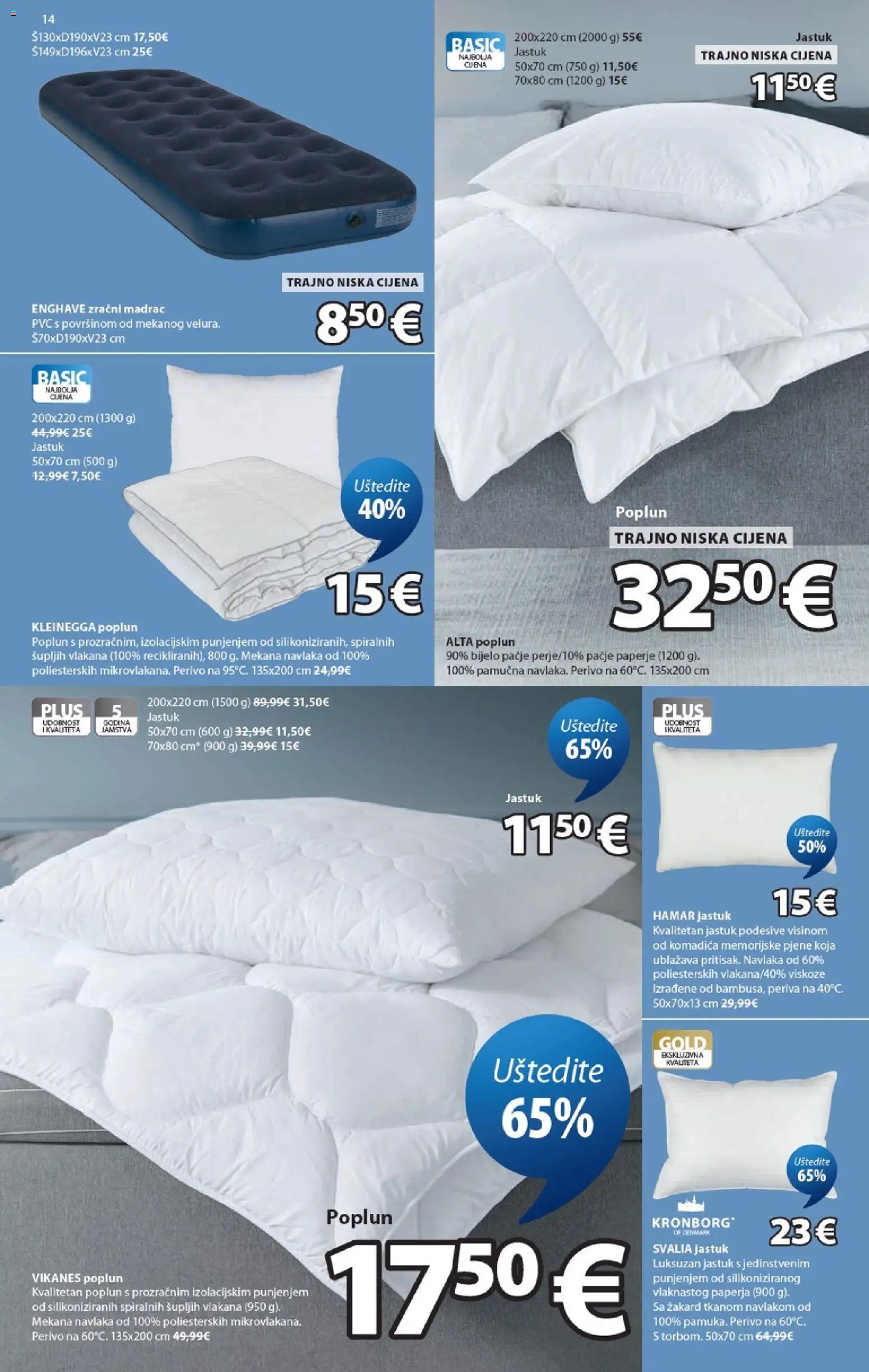 JYSK katalog | vrijedi od 09.09.2026 | Stranica: 14