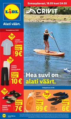 Lidl kliendilehe eelvaade alates 18.05.2026