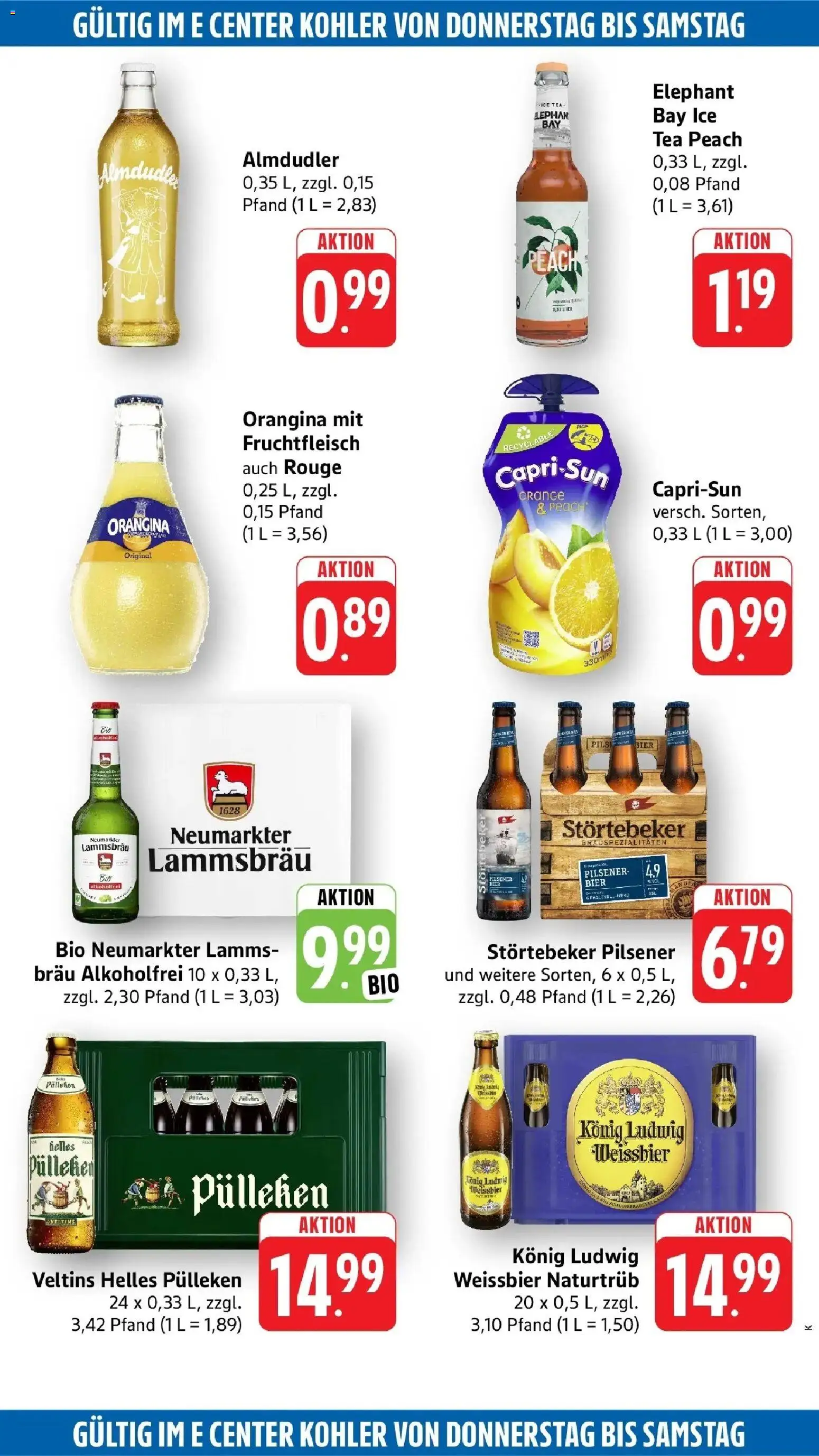 Edeka Prospekt Offenburg (ab 05.10.2026) » Angebote Online | Seite: 53 | Produkte: Helles pulleken, Weißbier, Rouge, Veltins