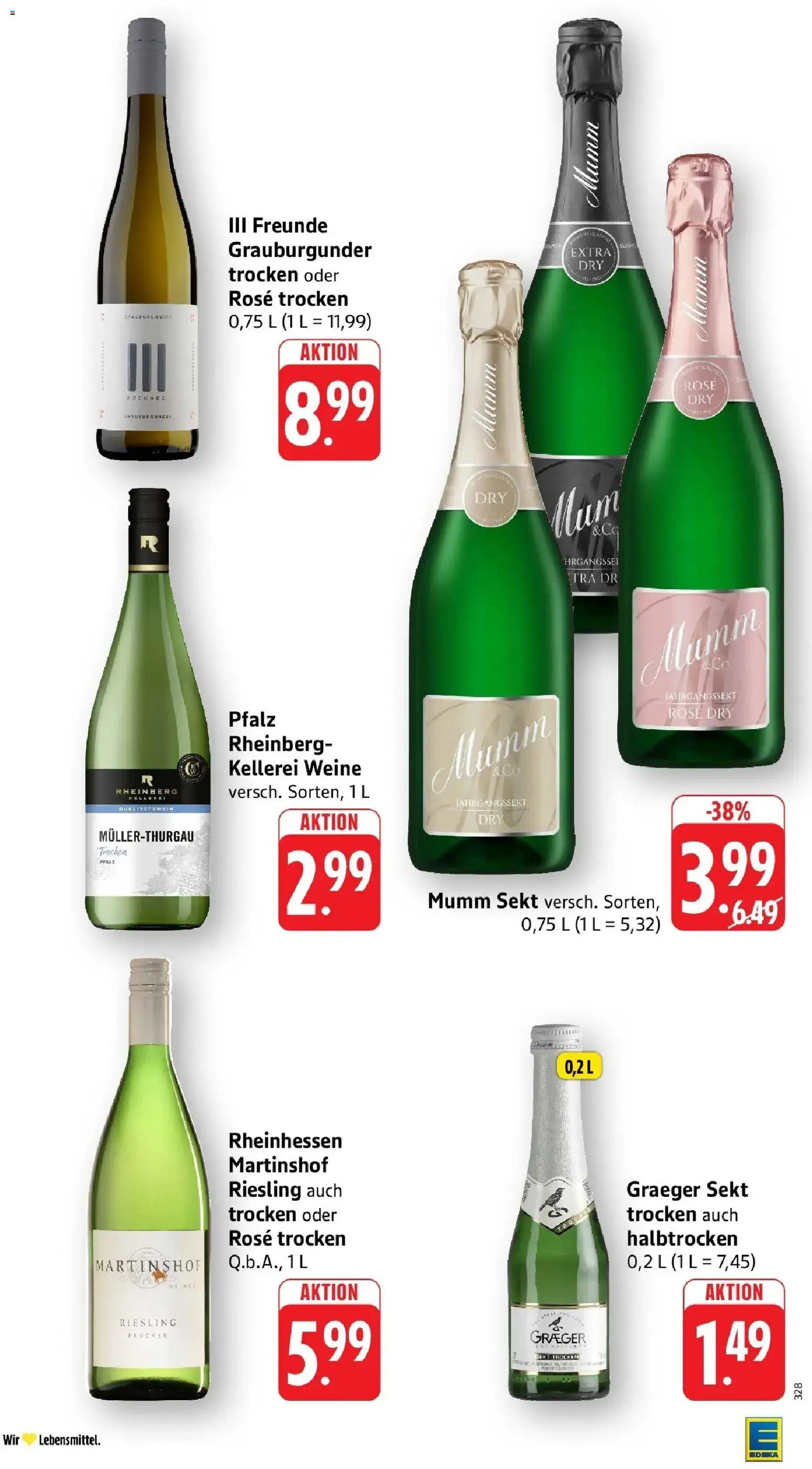 Edeka prospekt Eppstein – gültig ab 29.06.2026 | Seite: 34 | Produkte: Mumm sekt, Sekt