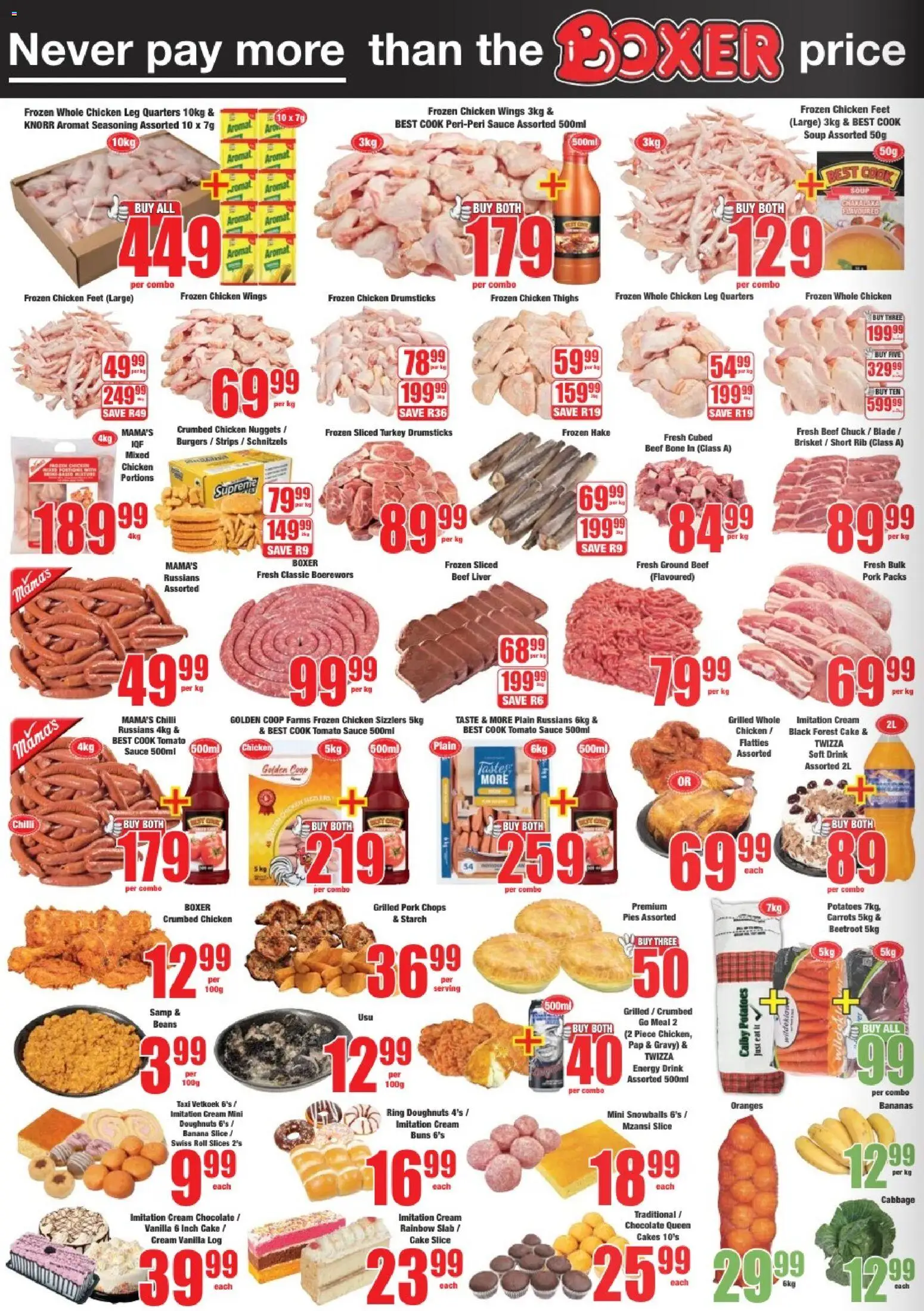 New Boxer catalogue – valid from 04.06.2026 | Page: 2 | Products: Drone, Oranges, Cream, Gravy