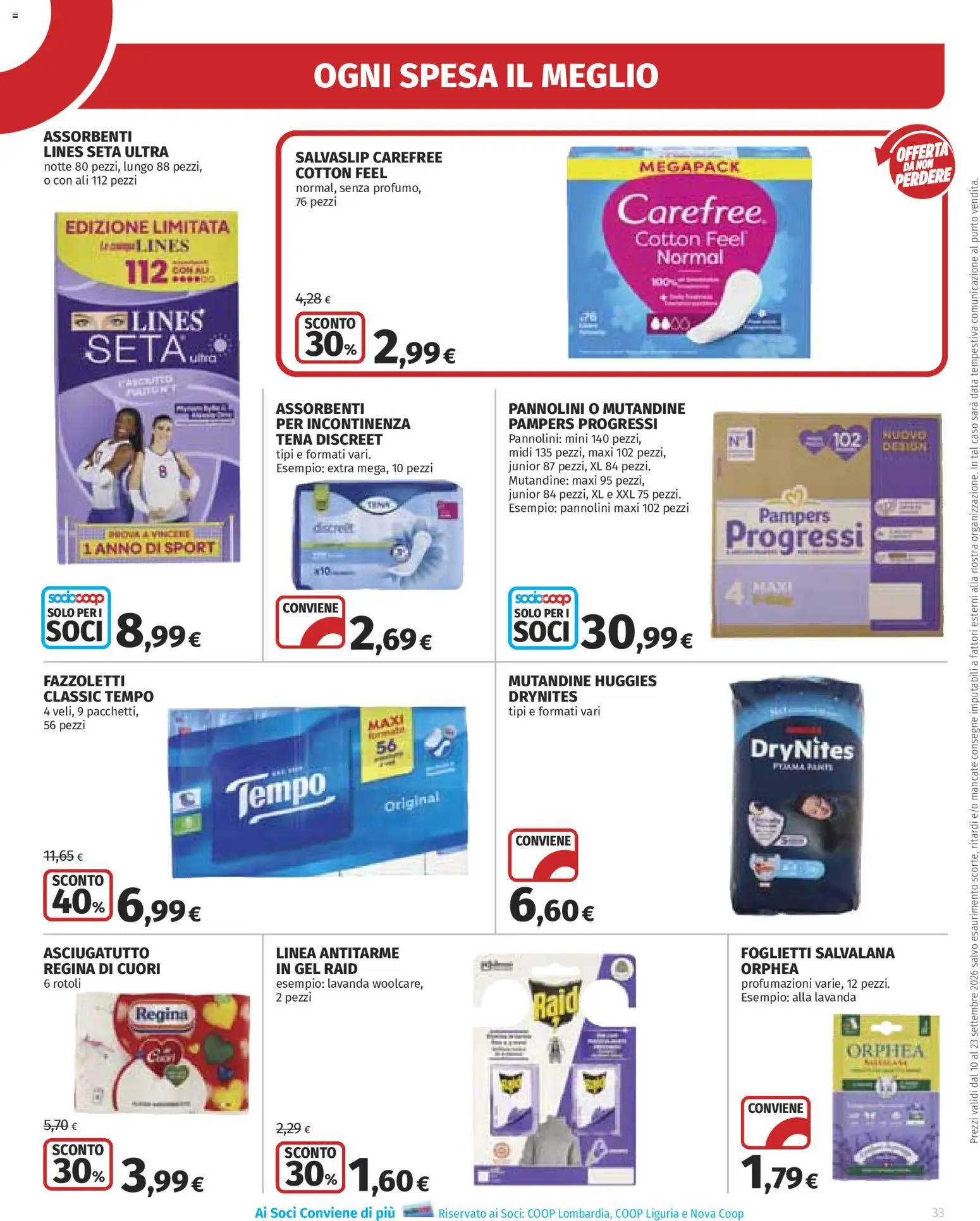 Volantino Ipercoop del 10/09/2026 | Pagina: 33