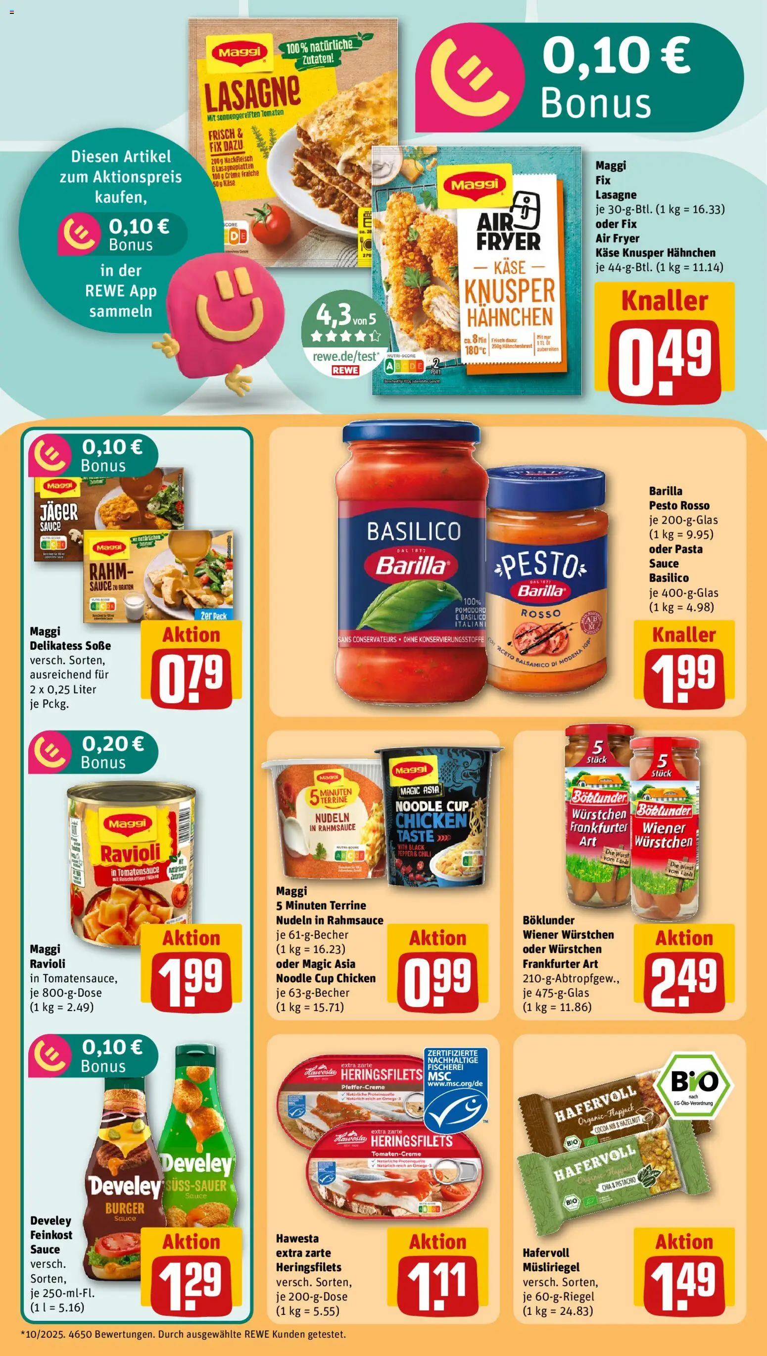 Rewe ihr Kaufpark Prospekt – gültig ab 10.08.2026 | Seite: 26 | Produkte: Maggi, Barilla, Soße, Pasta