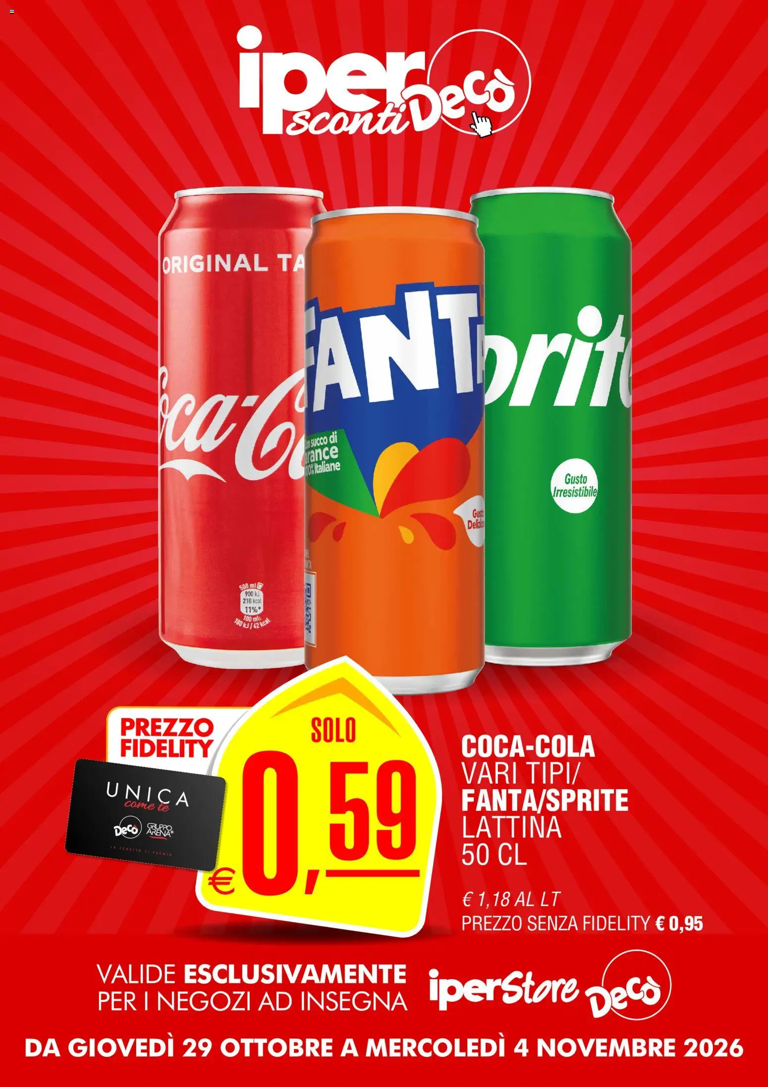 Volantino Decò del 29/10/2026 | Pagina: 7