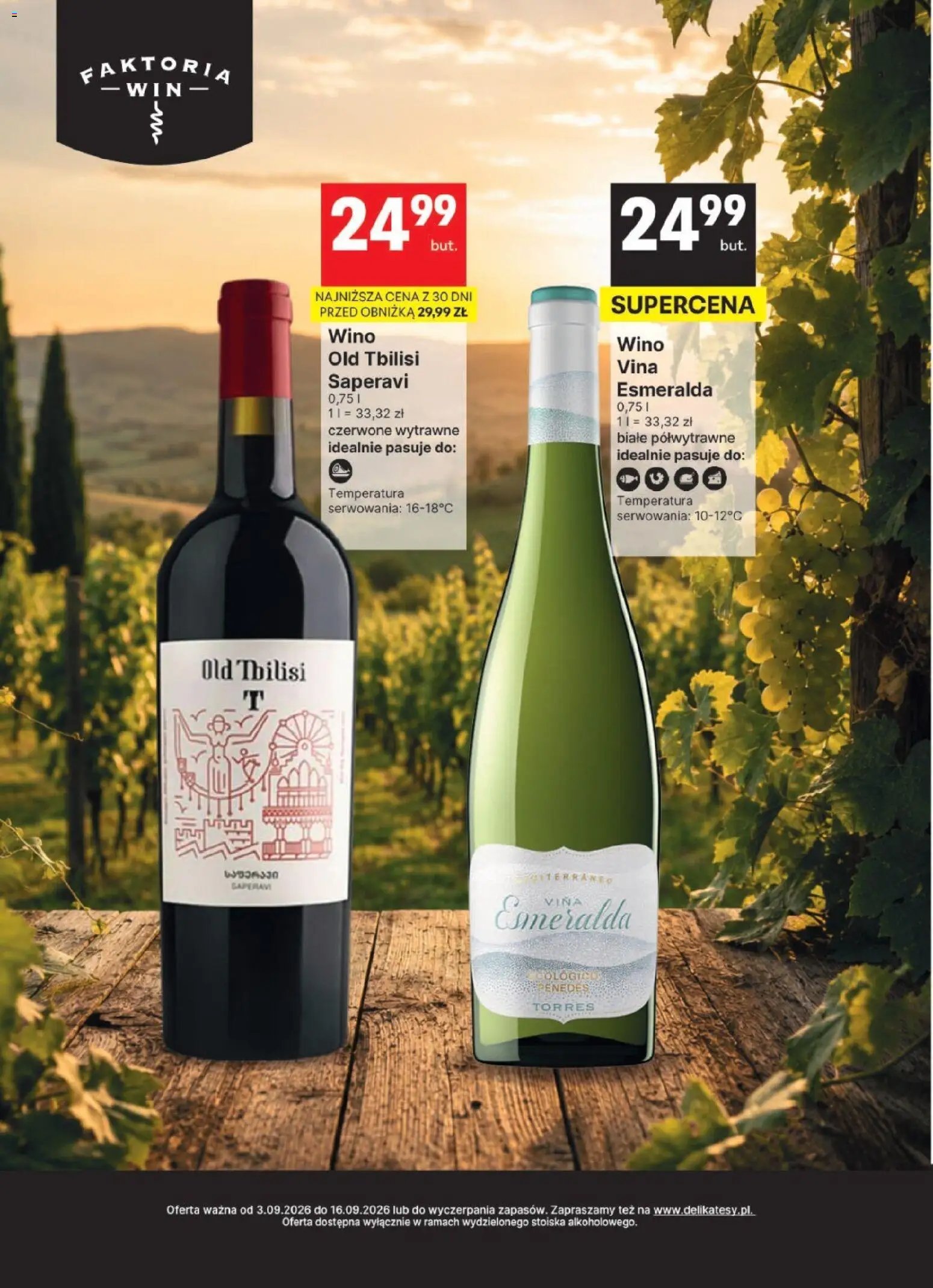 Delikatesy Centrum gazetka - DeliBarek od 03.09.2026 | Strona: 4 | Produkty: Wino