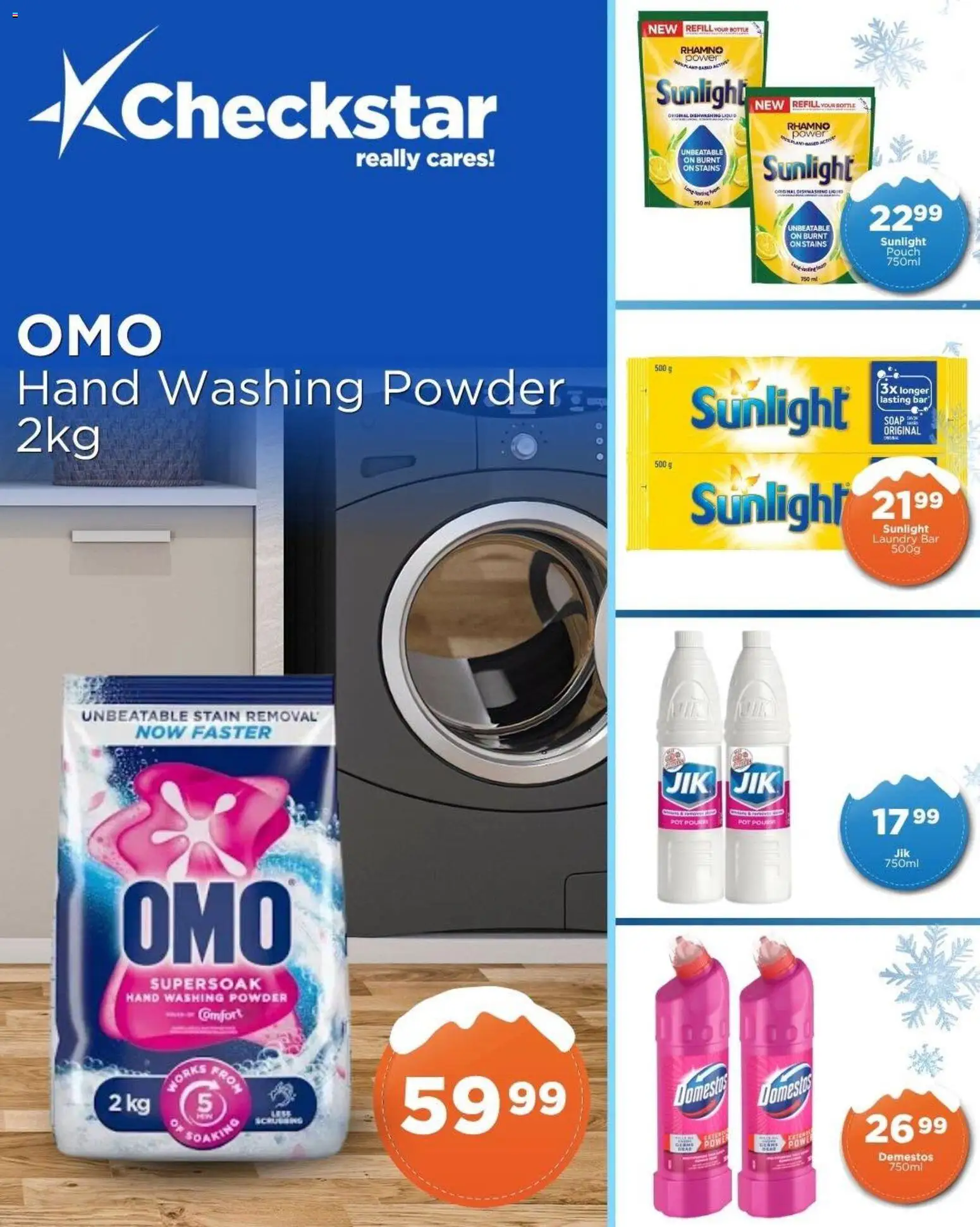 New Check Star catalogue – valid from 22/07/2026 | Page: 9 | Products: Powder, Soap, Washing powder